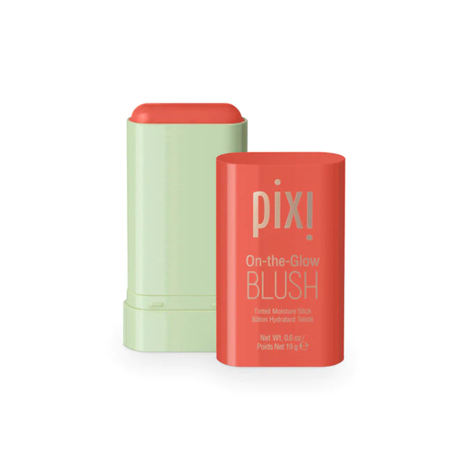 Pixi On-The-Glow Blush Stick - 19g - multi-use stick for cheeks and lips.
