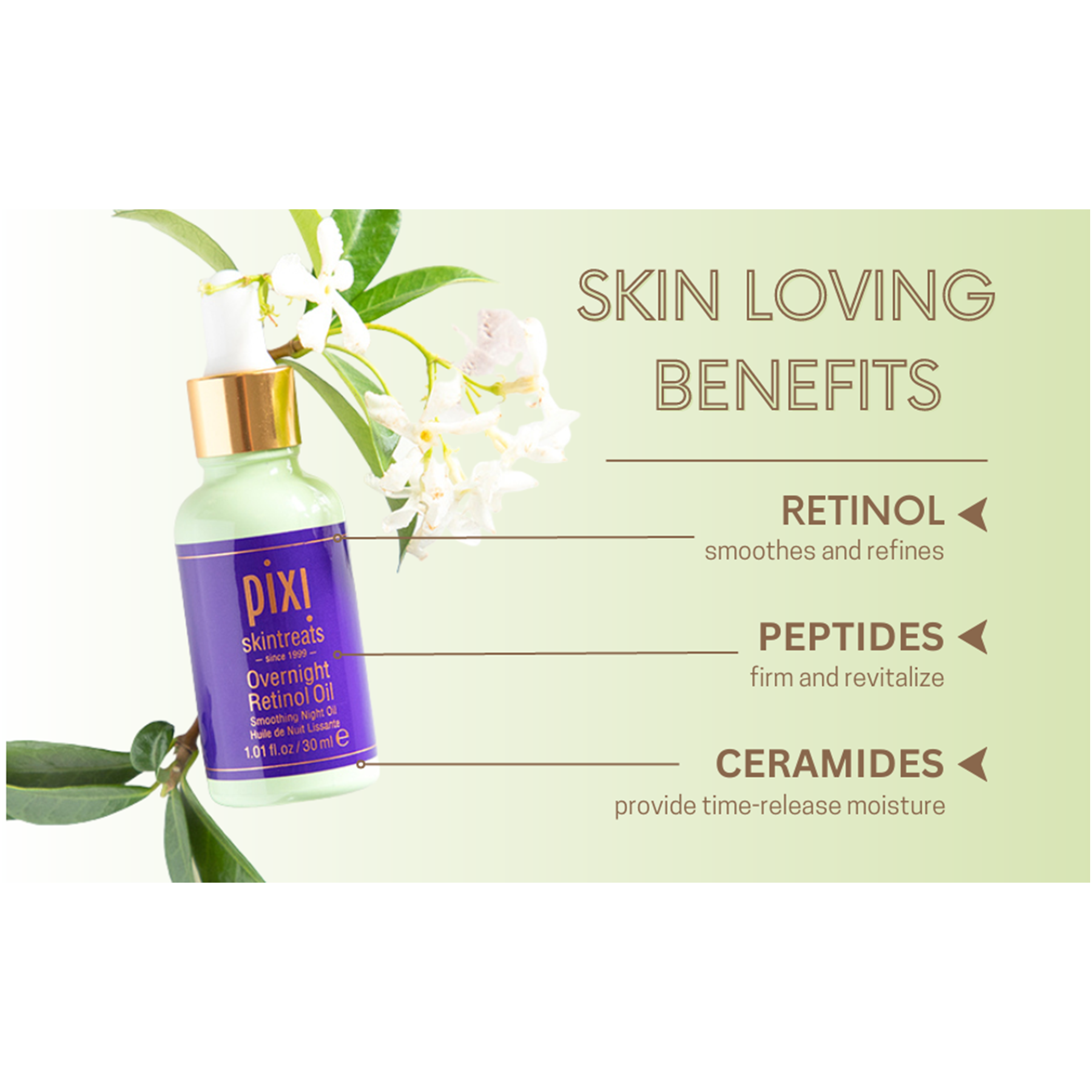 Pixi Overnight Retinol Oil - 30ml