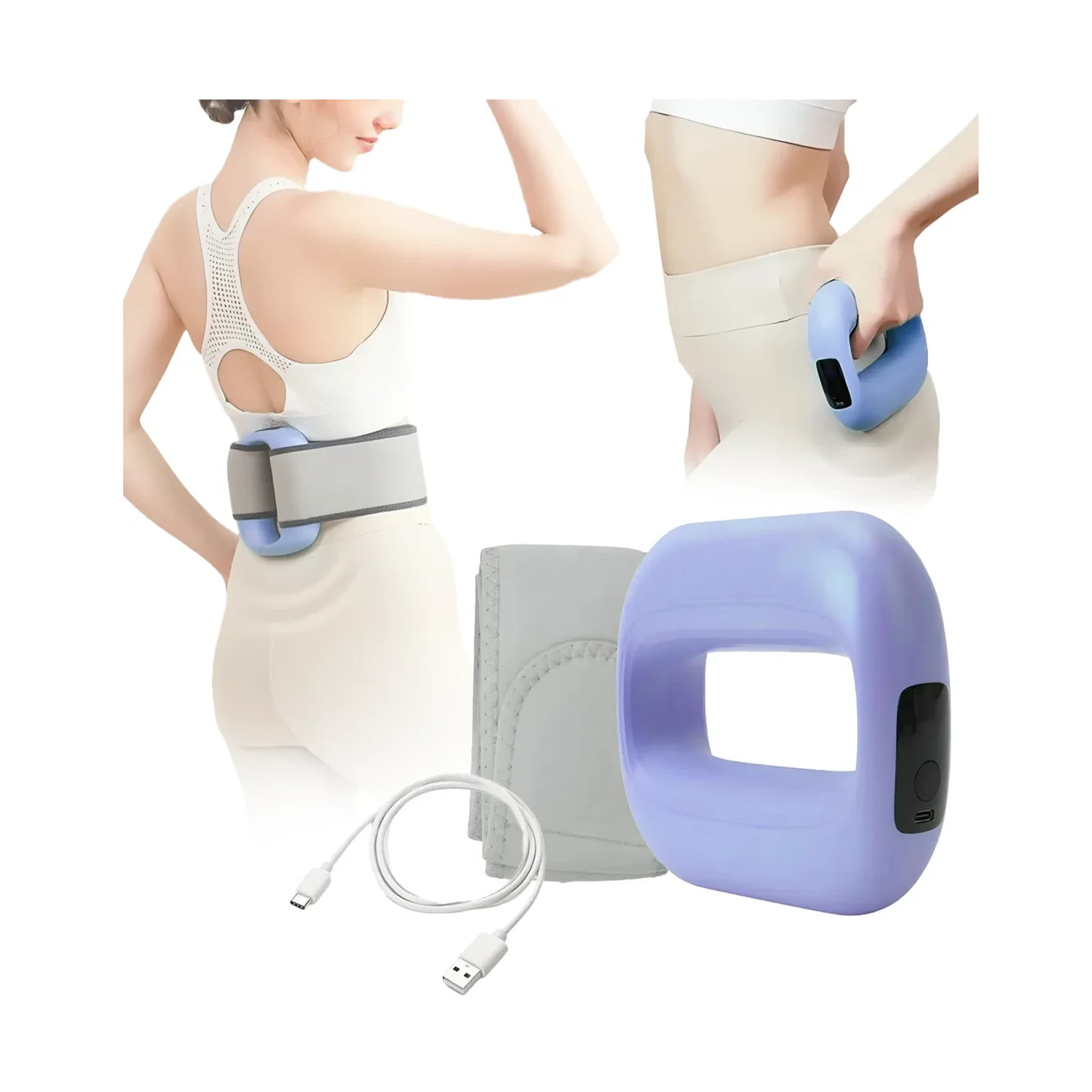 The Product of Portable Body Vibration Massage Ring
