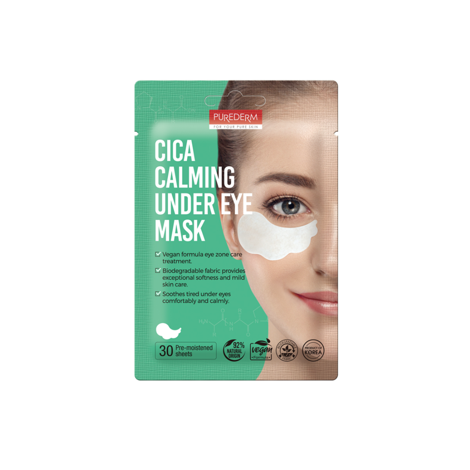 Purederm Under Eye Mask - 30 sheets