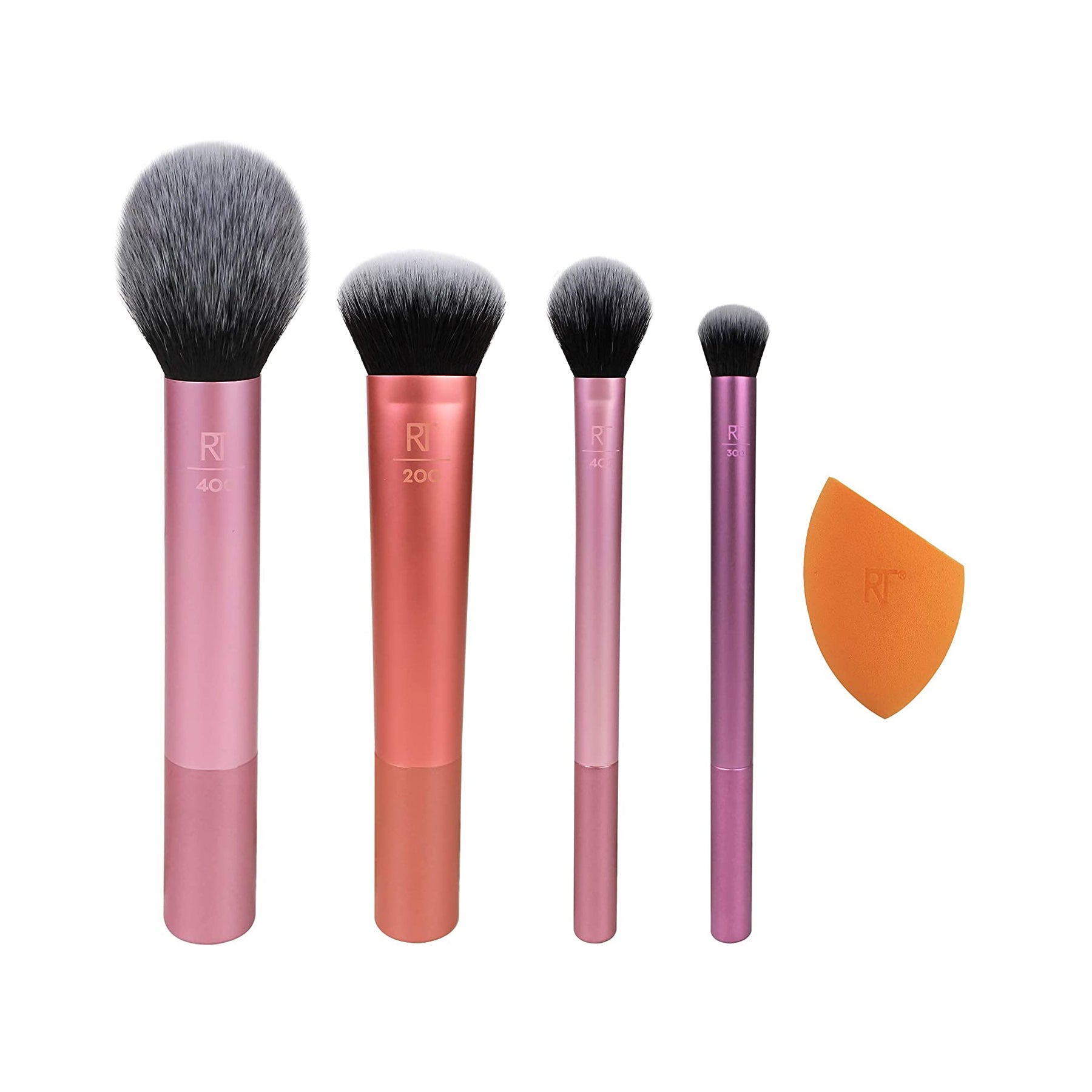 Real Techniques Makeup Brush Set (Sponge Blenders & 5 Piece Makeup Brush)