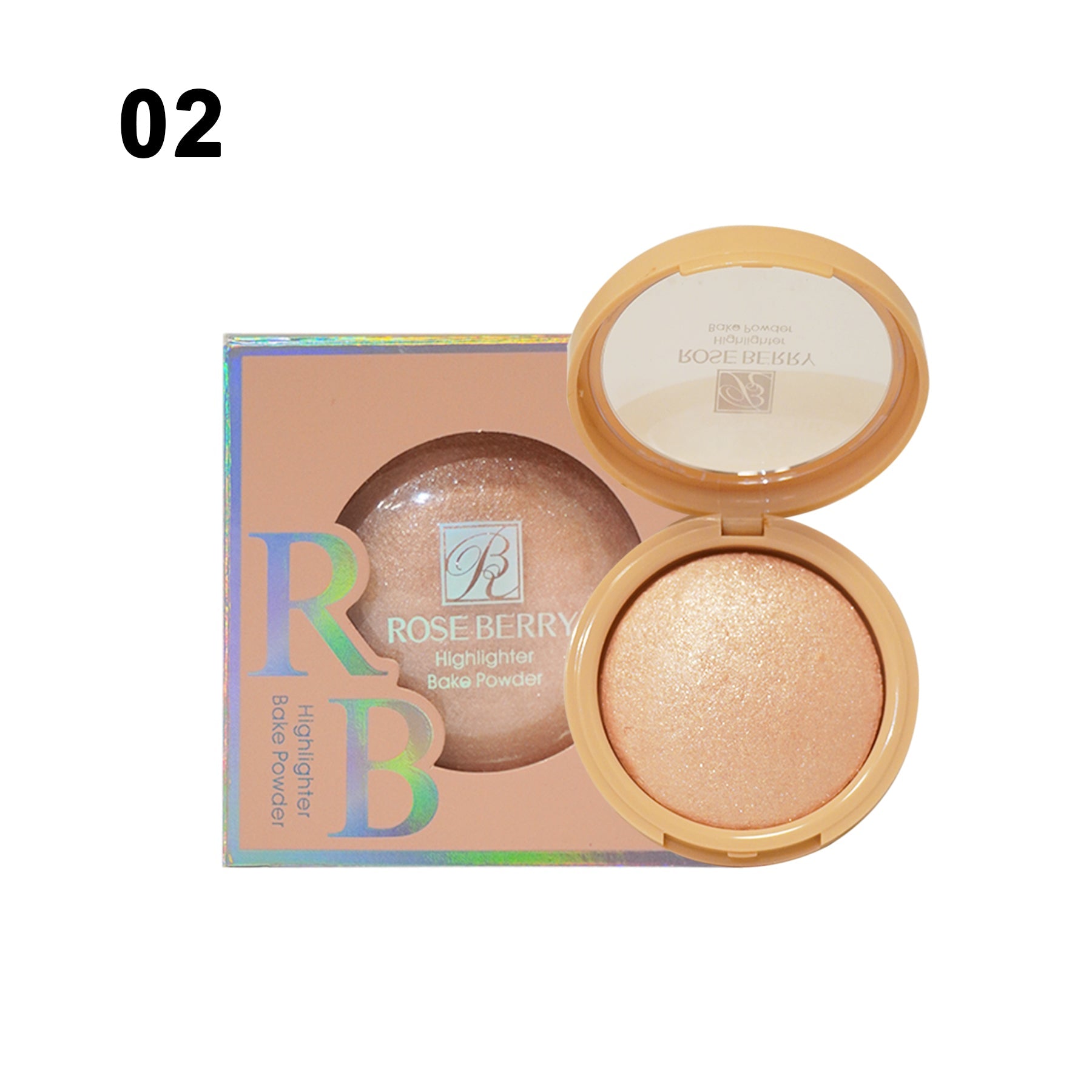 Rose Berry Highlighter Bake Powder RB-HL0613