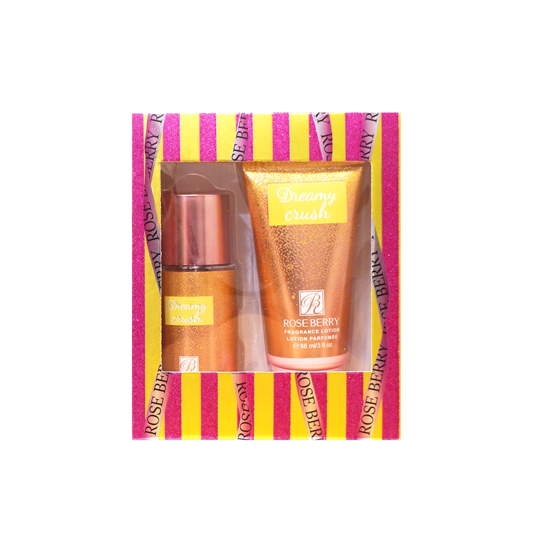 Roseberry Happy Holidays Gift Set (Dreamy Crush)