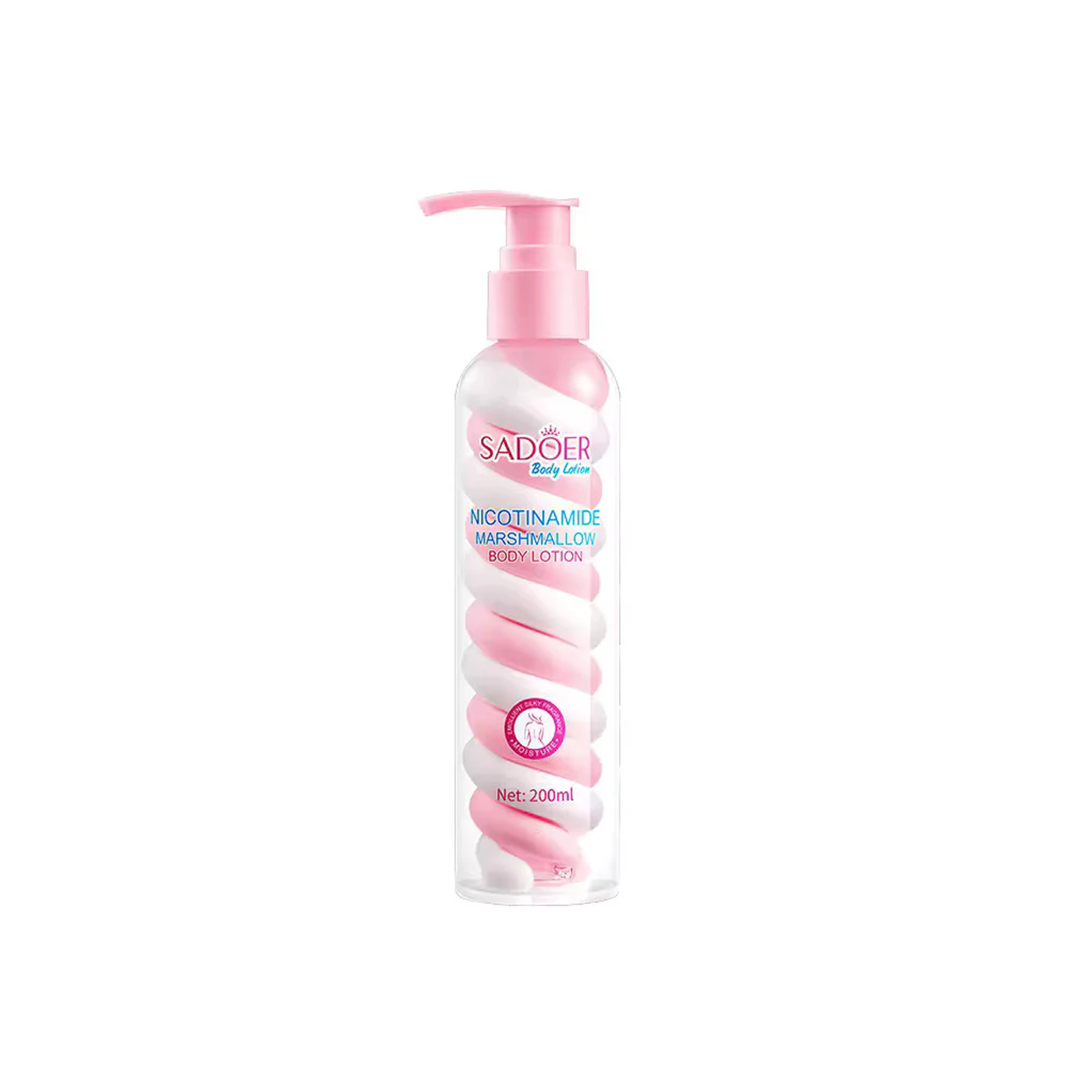 The Product of SADOER Nicotinamide Marshmallow Body Lotion