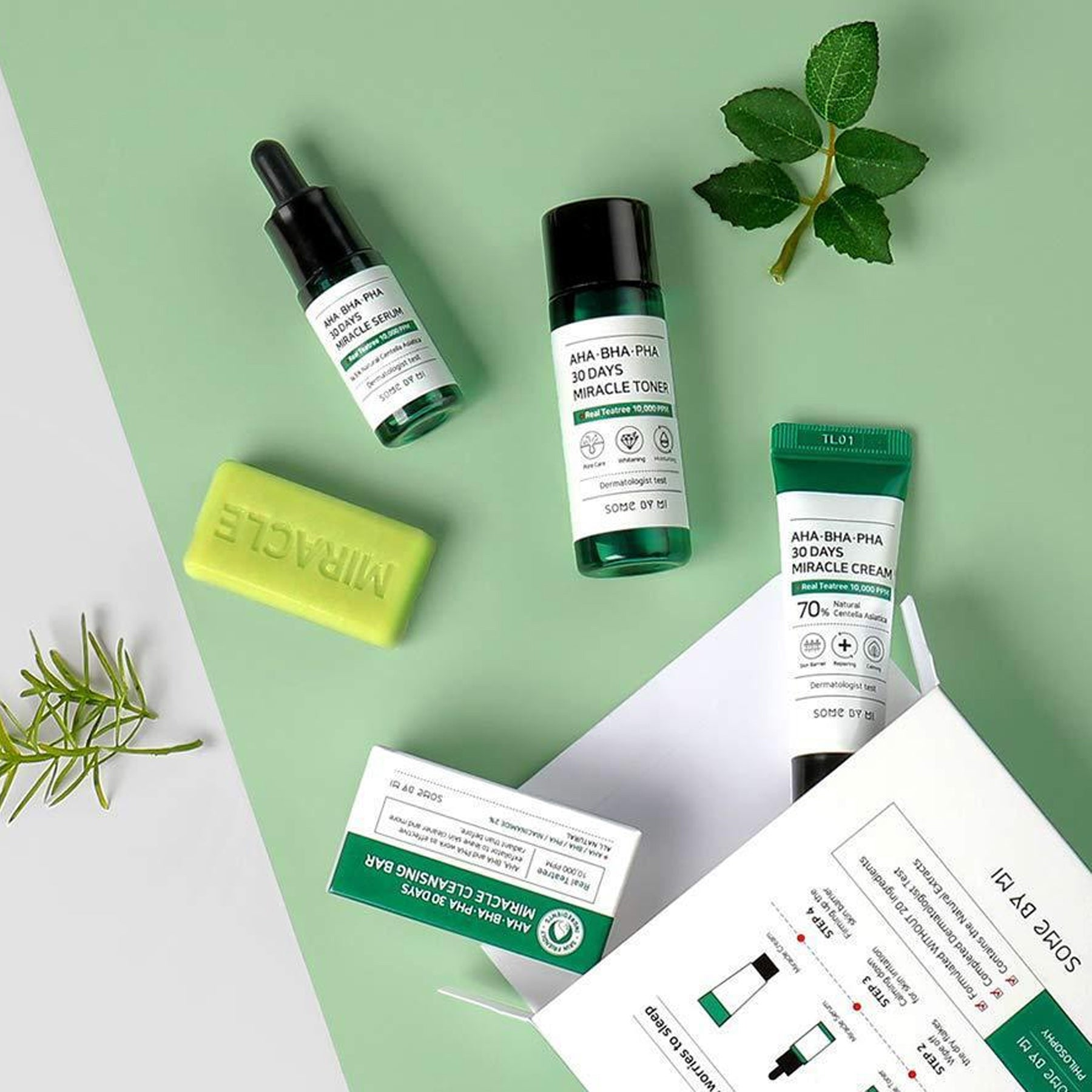 Some By Mi AHA, BHA, PHA 30 Days Miracle Starter KIT- Qasr Jamal