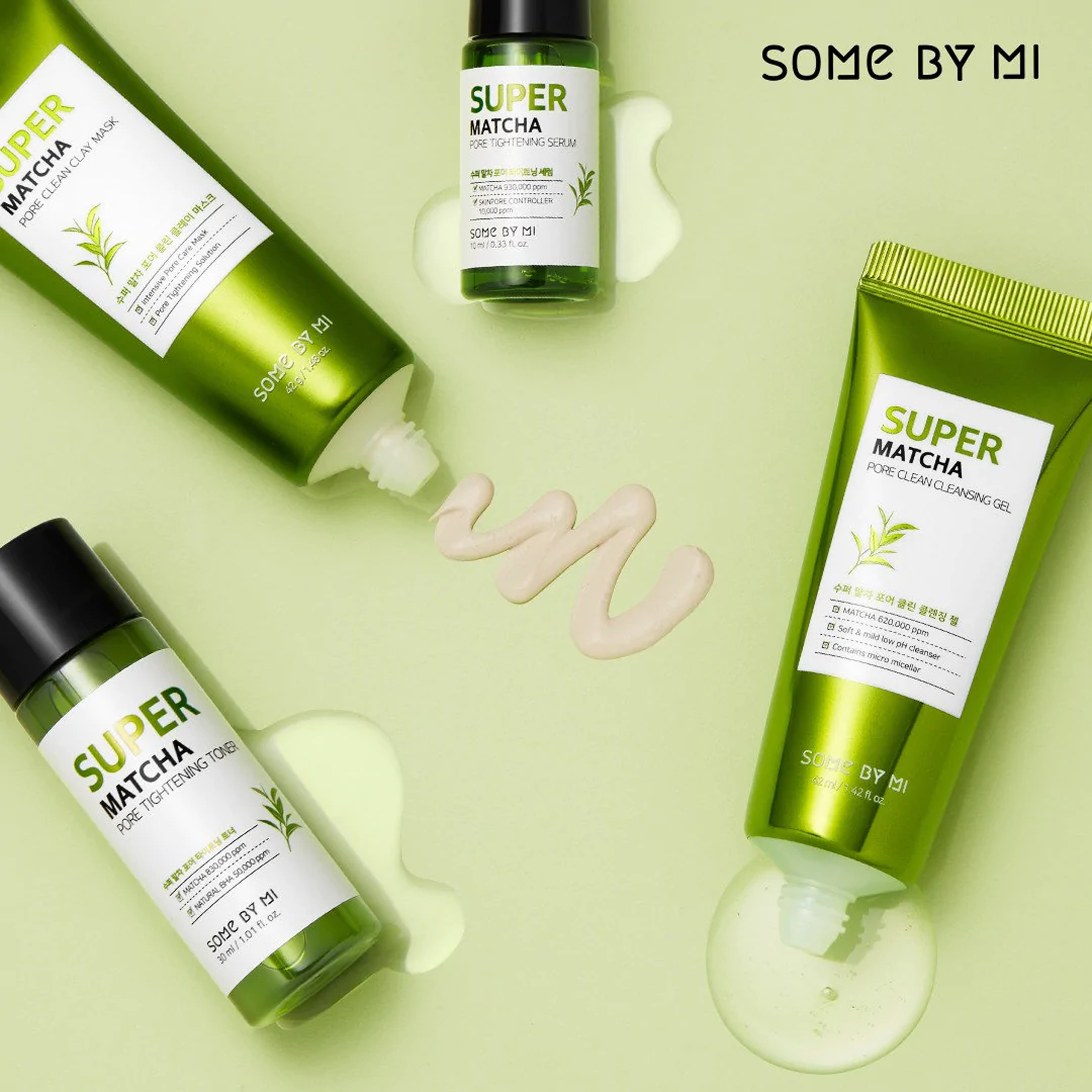 Some By Mi Super Matcha Pore Care Starter Kit- qasr jamal