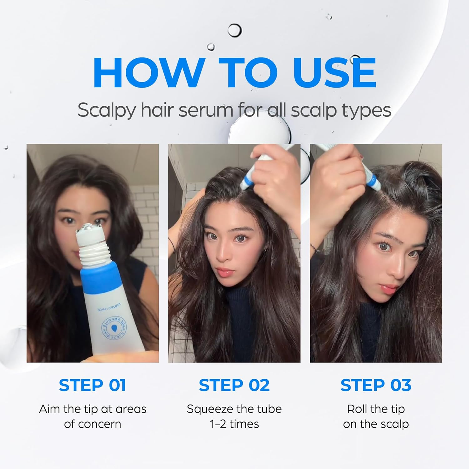 How to use a Seapuri Scalpy Hair Growth Serum