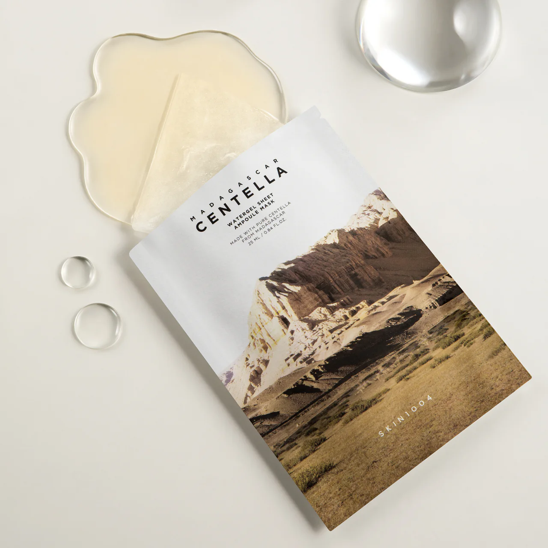 Skin1004 Madagascar Centella Watergel Sheet Ampoule Mask available on Qasr Jamal Store