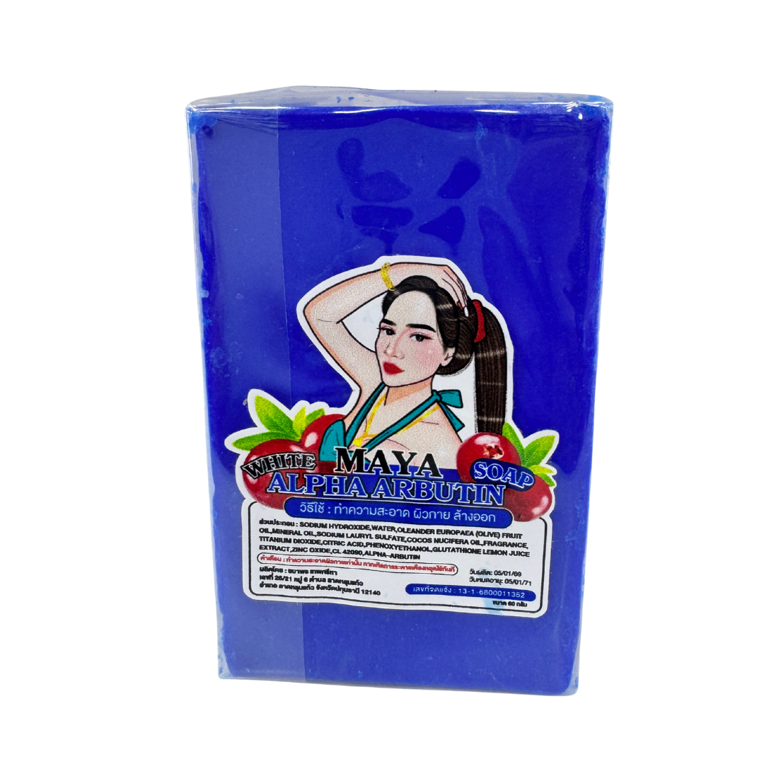 MAYA WHITE ALPHA ARBUTIN SOAP 60G