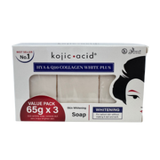 PS Lady Kojic Acid Hyaluronic & Q10 Collagen Soap (Pack of 3)