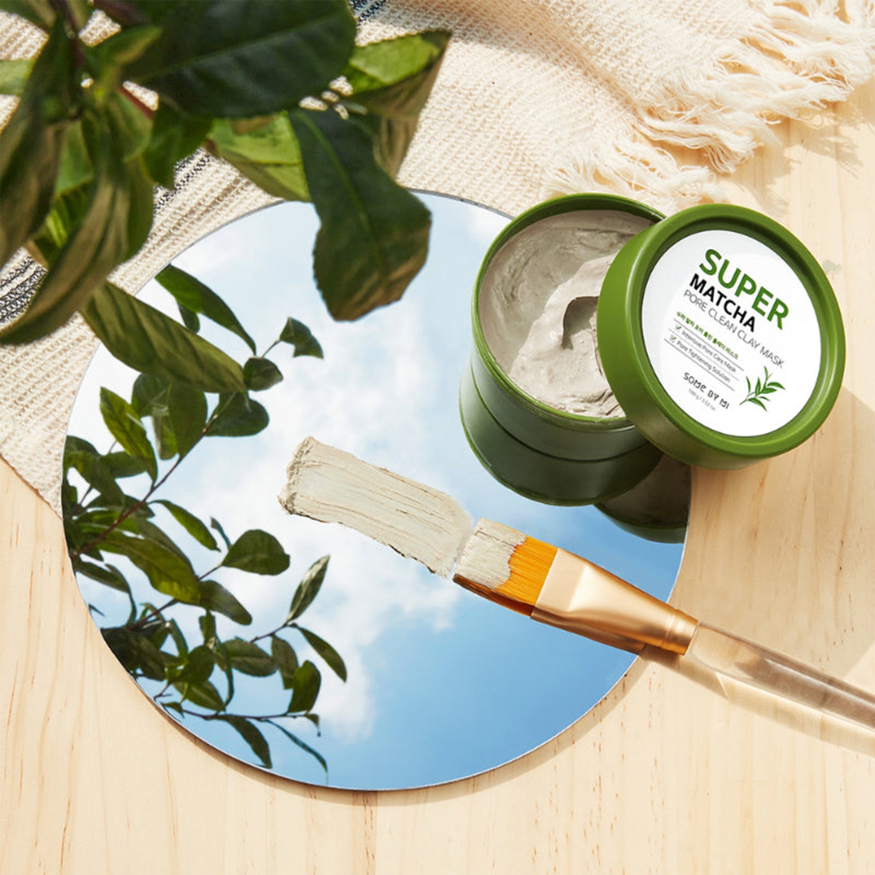 Some By Mi Super Matcha Pore Clean Clay Mask - perfect for all skin types