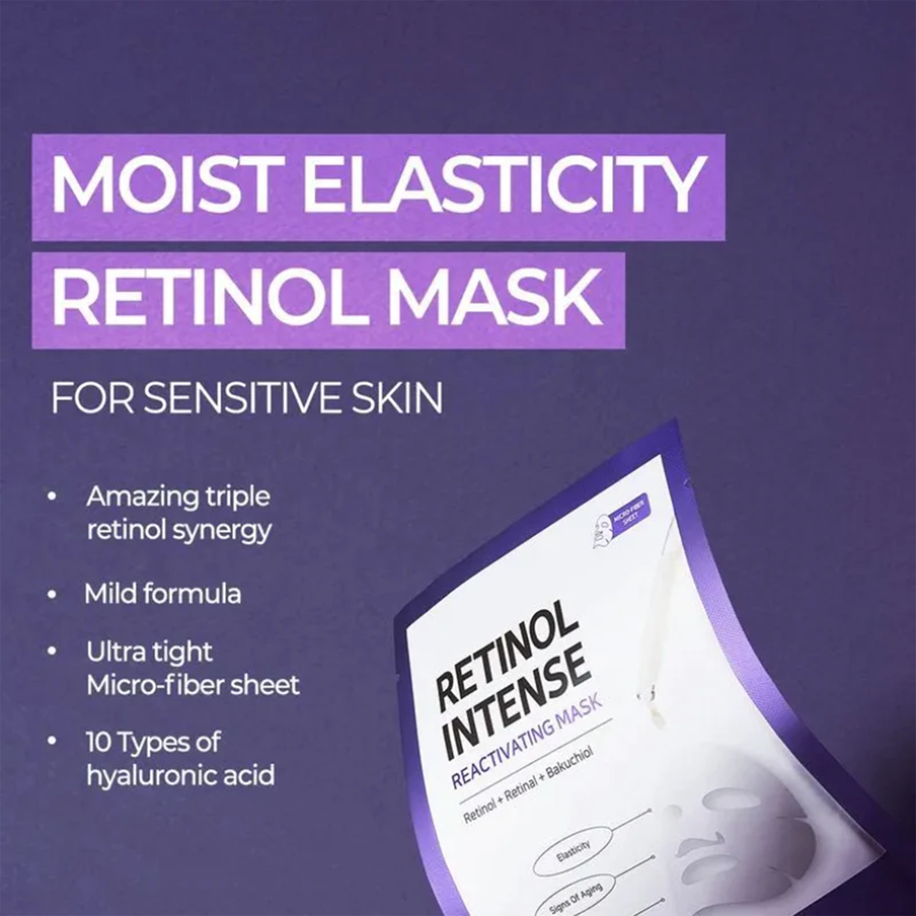 Some By Mi Retinol Intense Reactivating Mask - Key Benefits