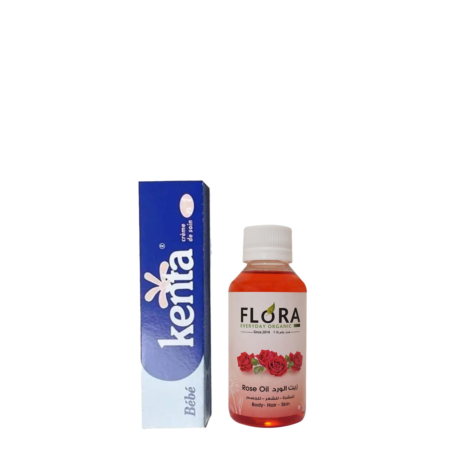 The product of Special Offer combo of Flora Rose Oil and Kenta Creme