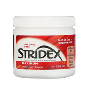 Stridex Single-Step Acne Control Maximum Alcohol Free Acne Control Patch -   Soft Touch Pads