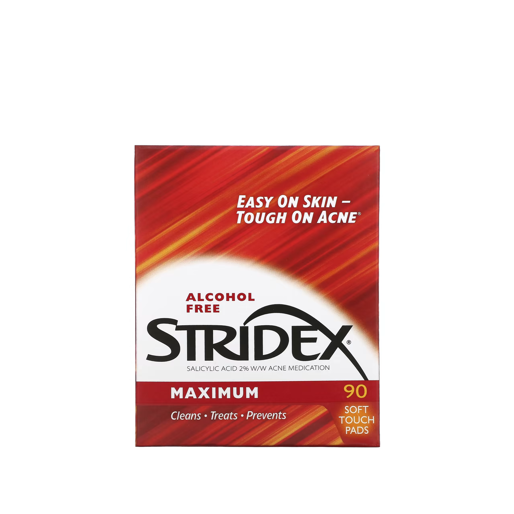 Stridex Single-Step Acne Control Maximum Alcohol Free Acne Control Patch -   Soft Touch Pads