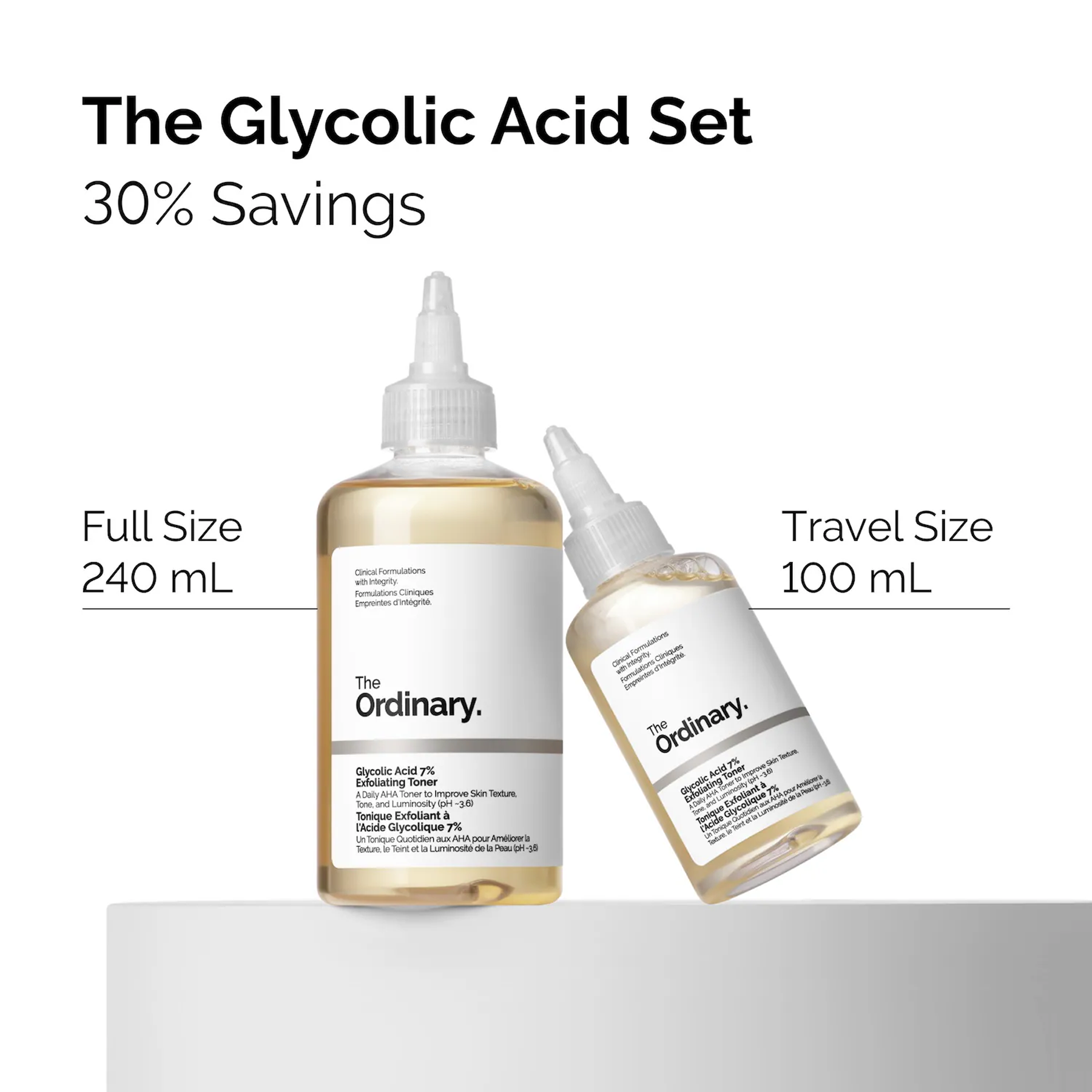 The Ordinary Glycolic Acid Set available on Qasr Jamal