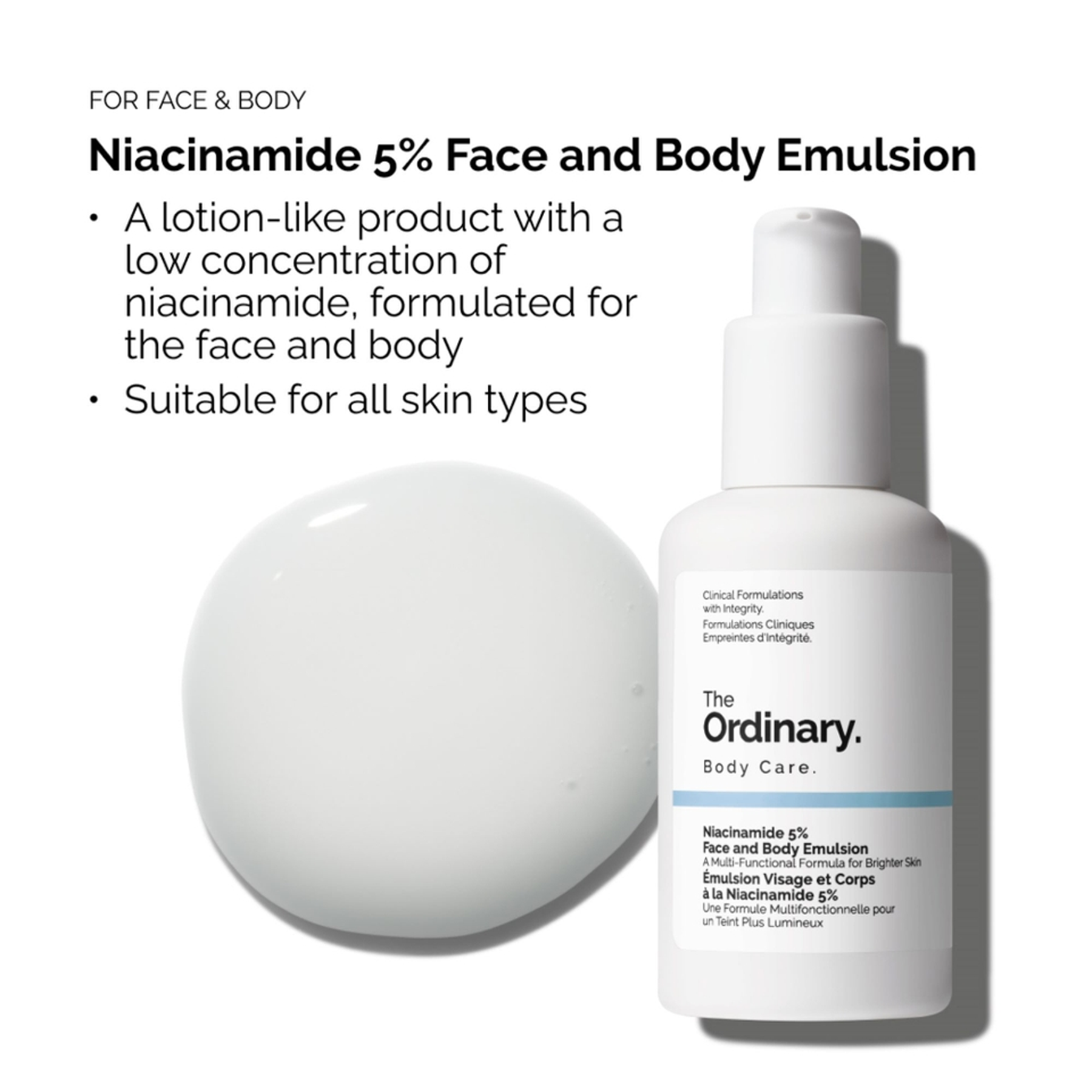 The Key Benefits of The Ordinary Niacinamide 5% Face and Body Emulsion