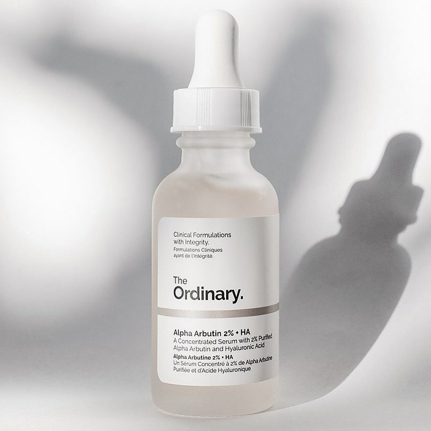 100% Original The Ordinary Alpha Arbutin Serum 2% + HA For Dark Spots & Hyperpigmentation 30ml