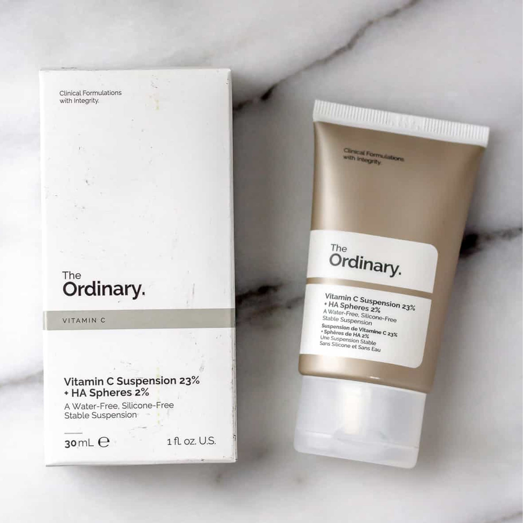 The Ordinary Vitamin C Suspension 23% + HA Spheres 2% Water Free Silicon Free Solution