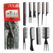 The product of Unisex Solid Casual Hair Comb Set 