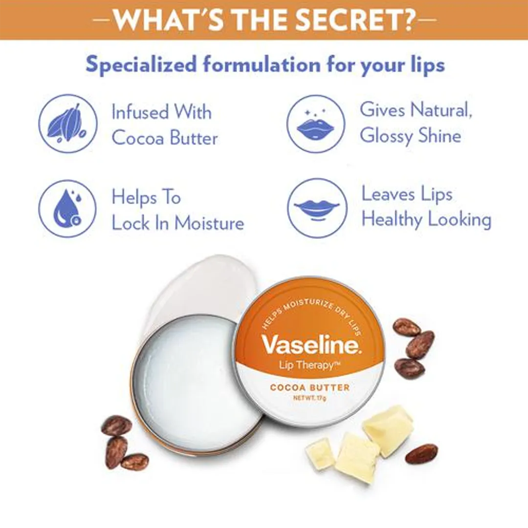  Vaseline Lip Therapy is good for all skin types