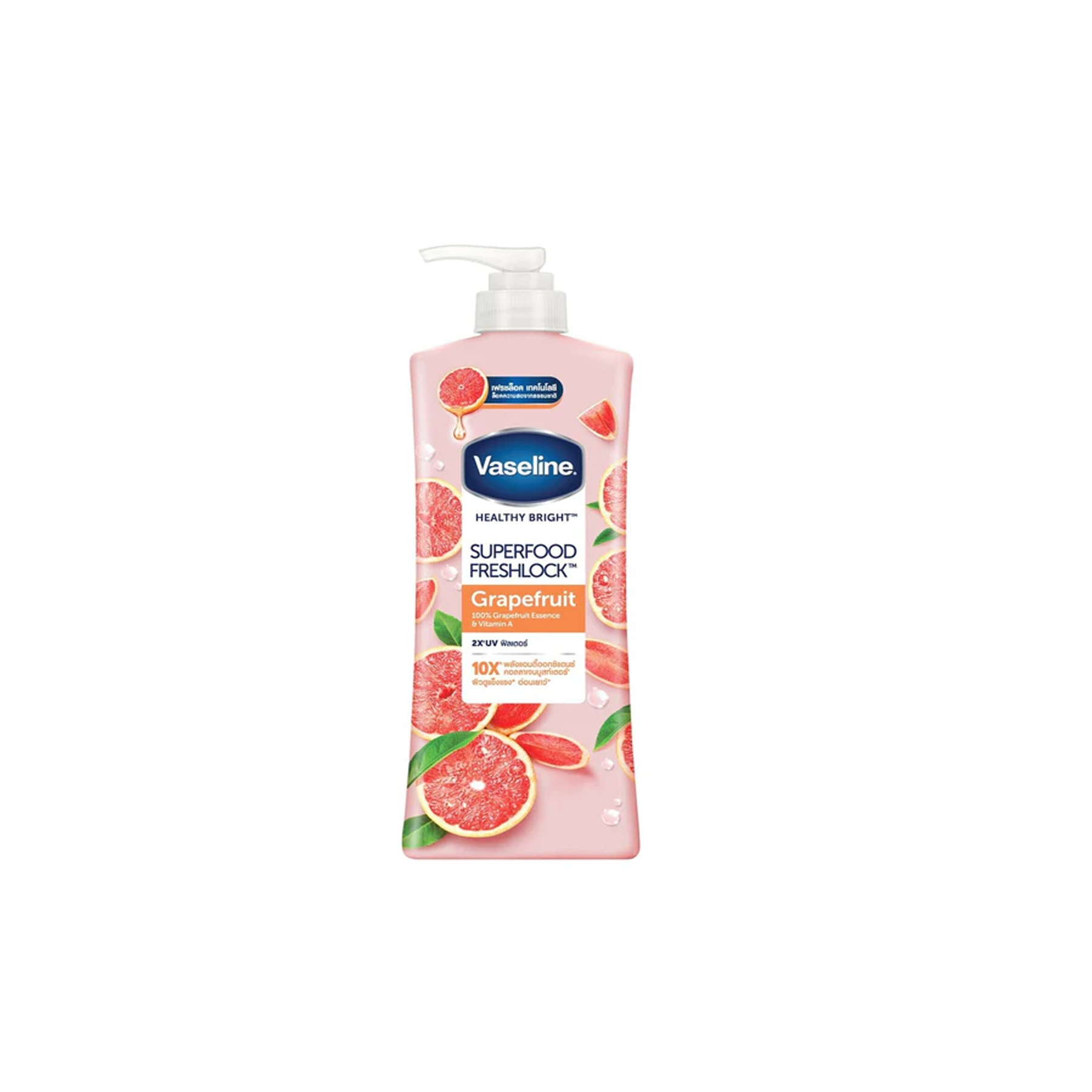 The product of Vaseline Superfood Freshlock Grapefruit