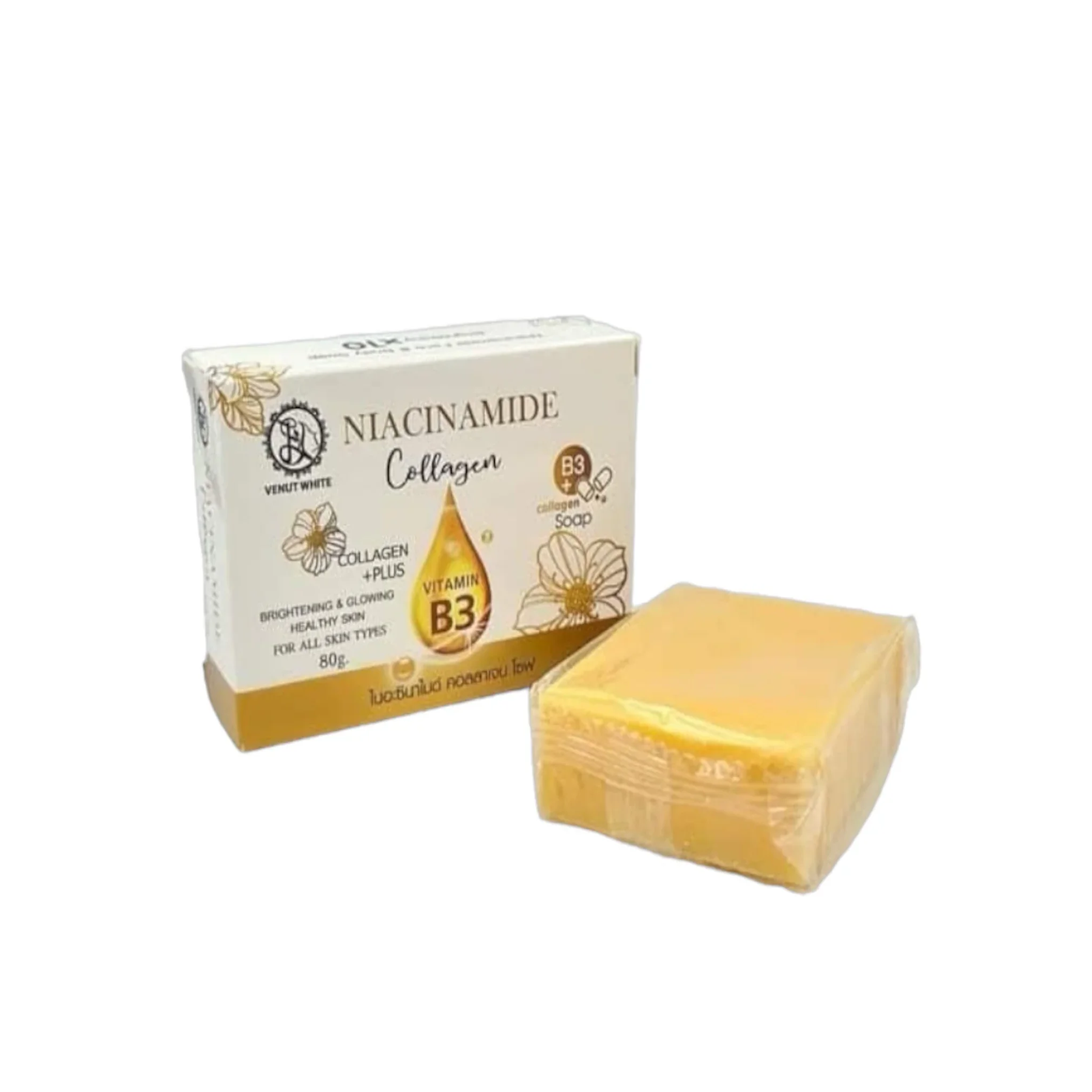 The product of Venut White Niacinamide Collagen Soap