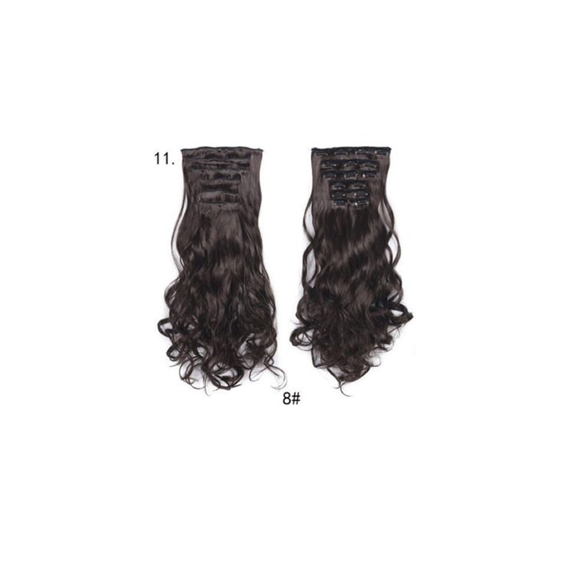 Wavy Hair Extension 6PC Clip in