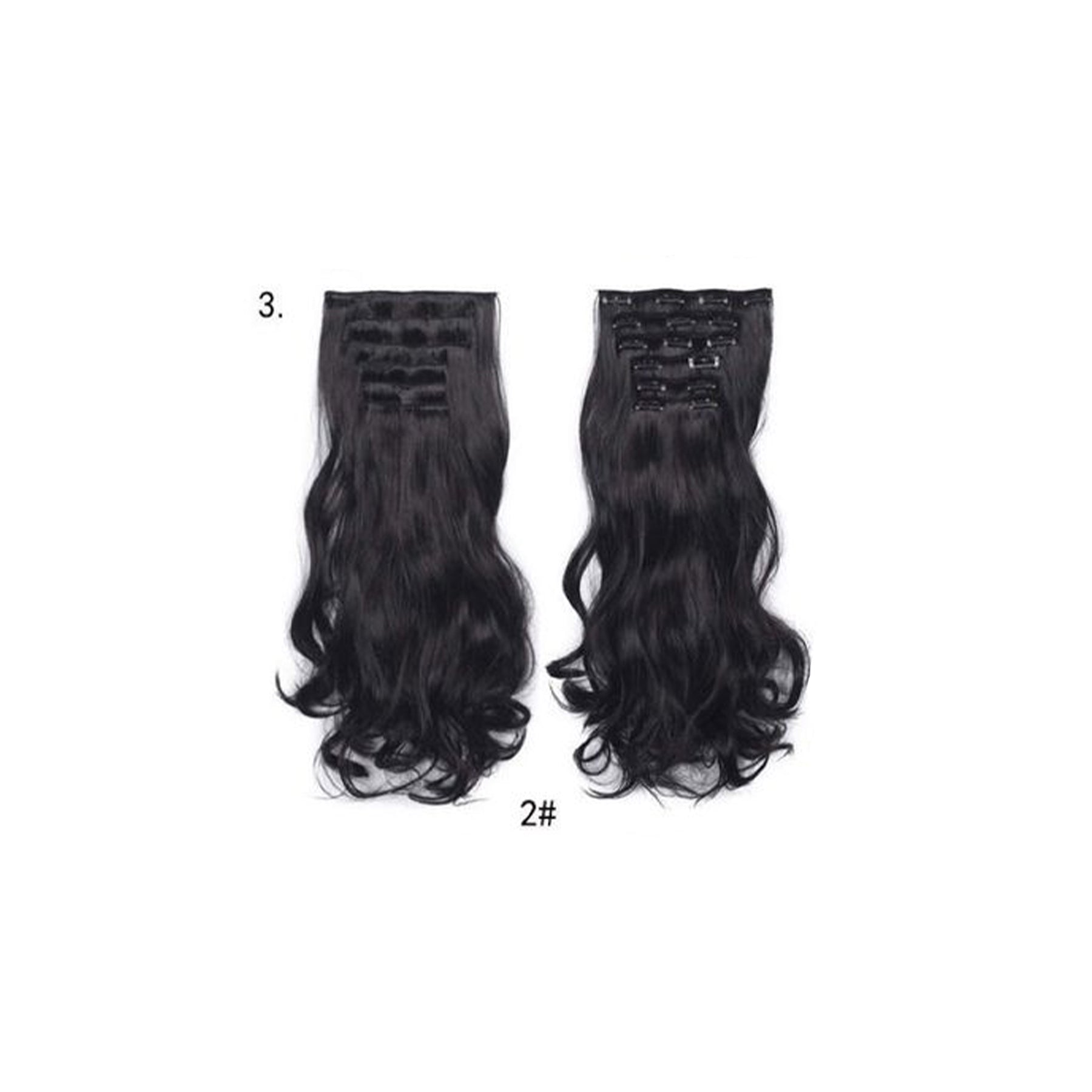 Wavy Hair Extension 6PC Clip in