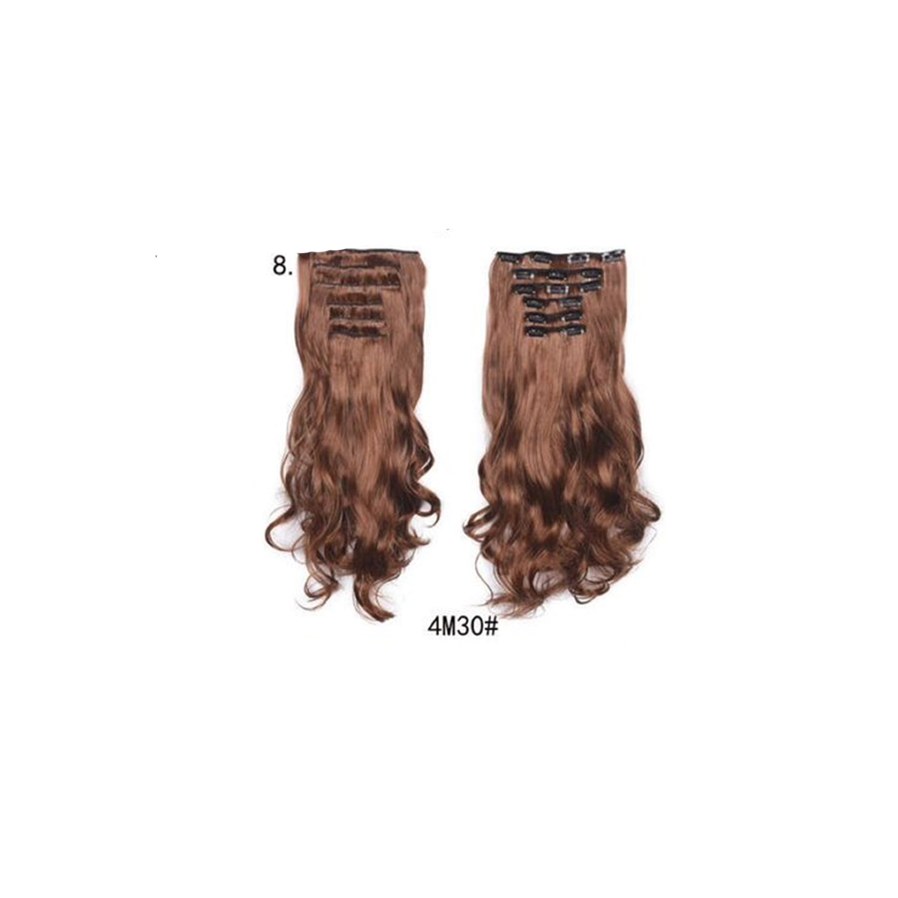 Wavy Hair Extension 6PC Clip in
