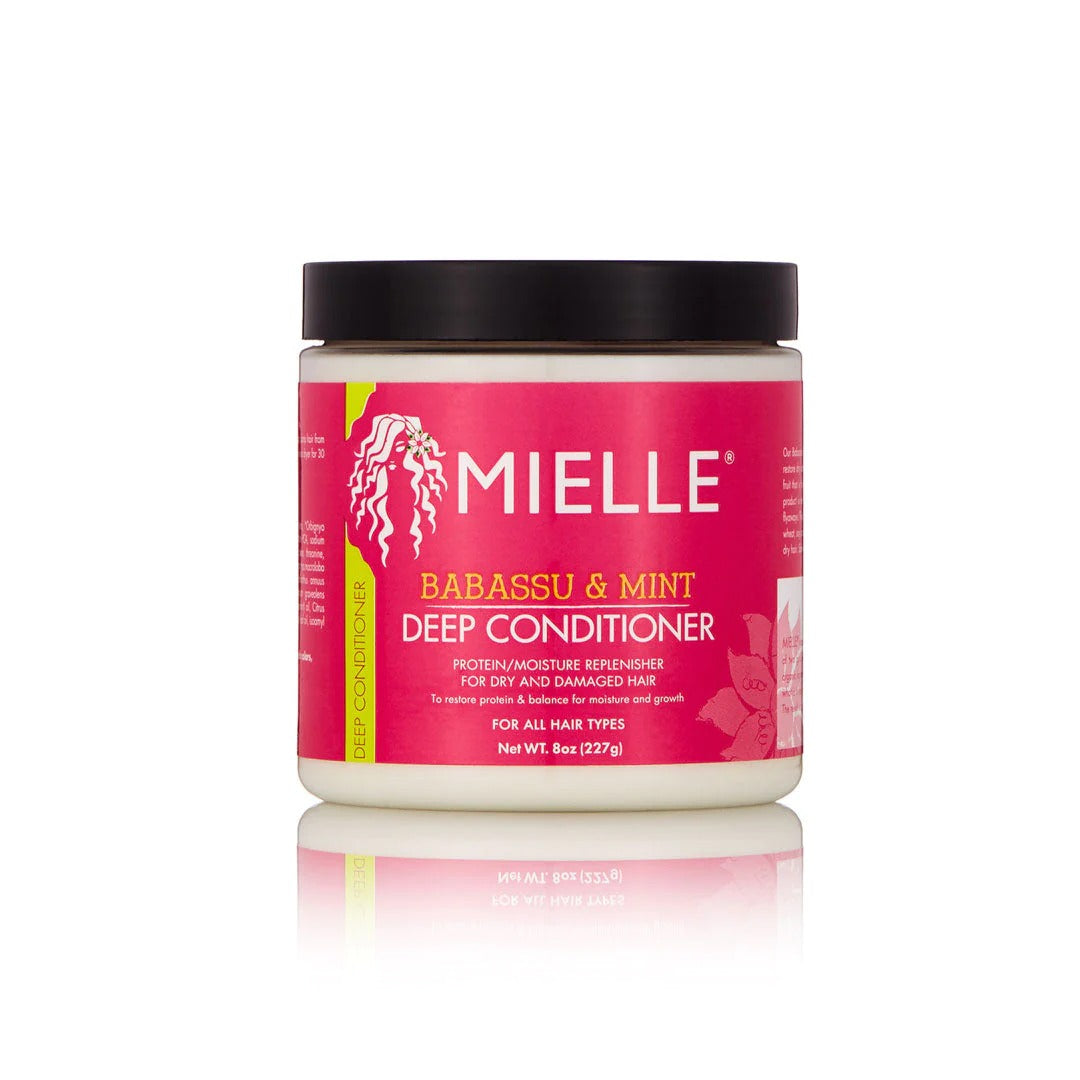 Image showing Mielle Babassu Oil & Mint Deep Conditioner - 227g.