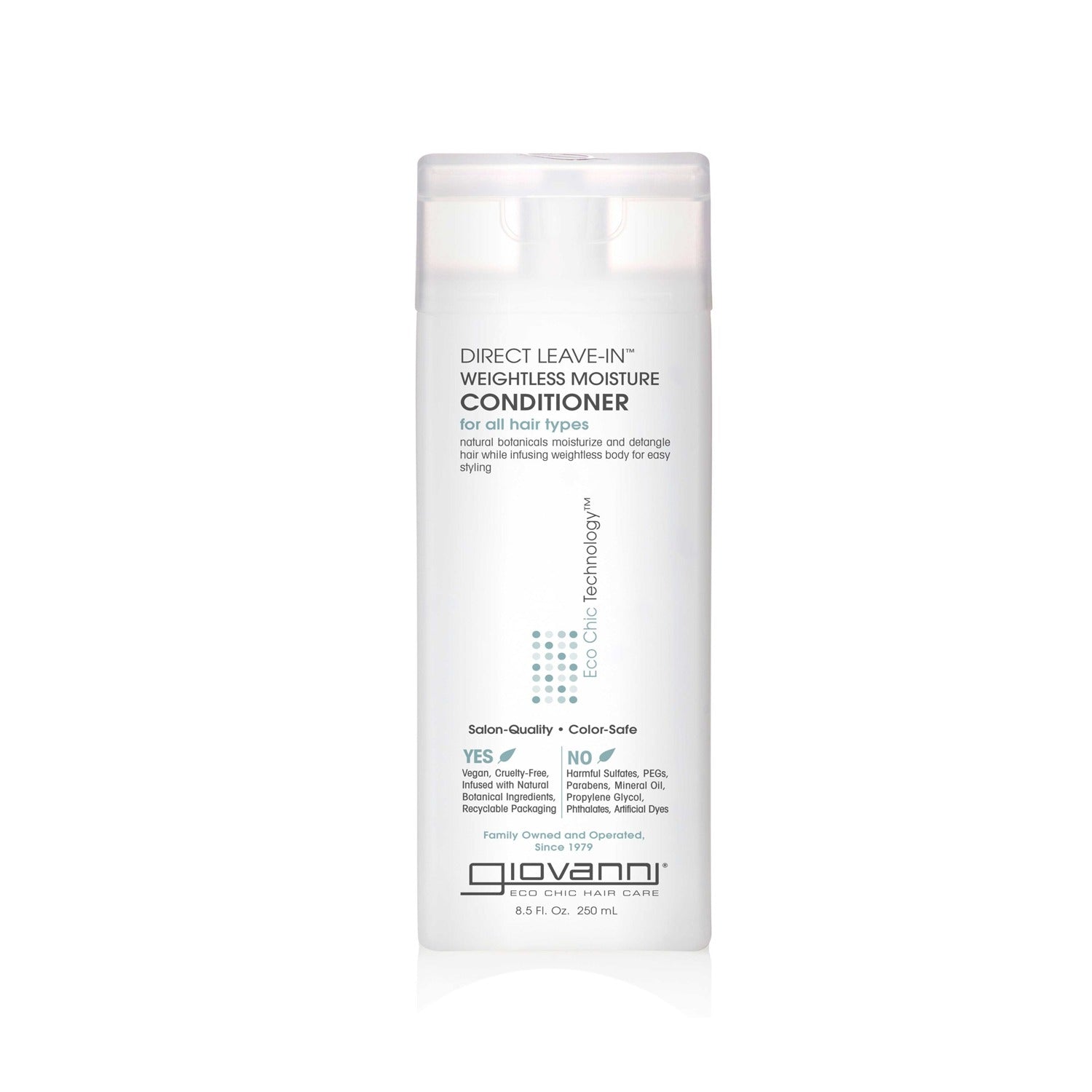 Giovanni Direct Leave in Weightless Moisture Conditioner For all Hair Types - 250ml