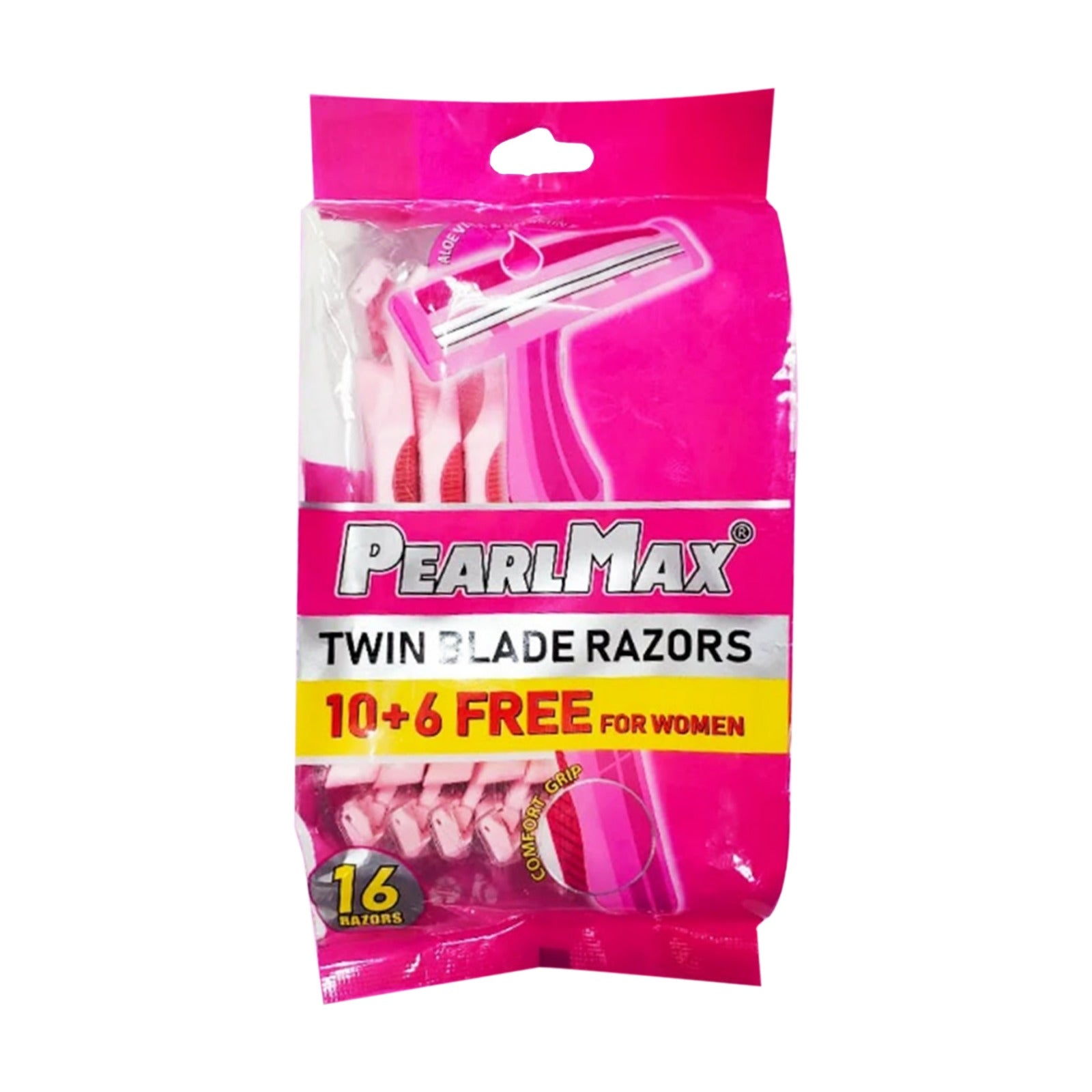 PearlMax Comfort  Razors For Women - 10 + 6 Free