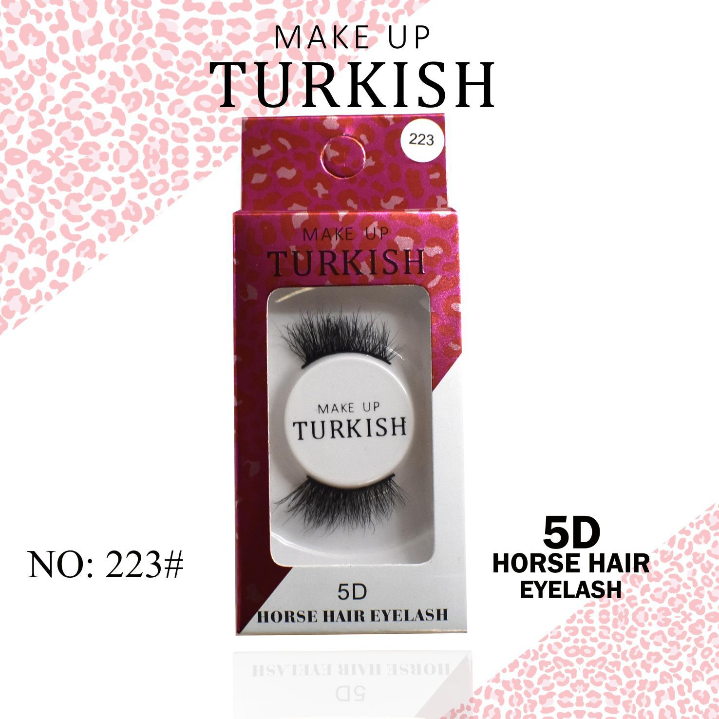 Makeup Turkish Horse Hair Eyelashes - 24 Styles