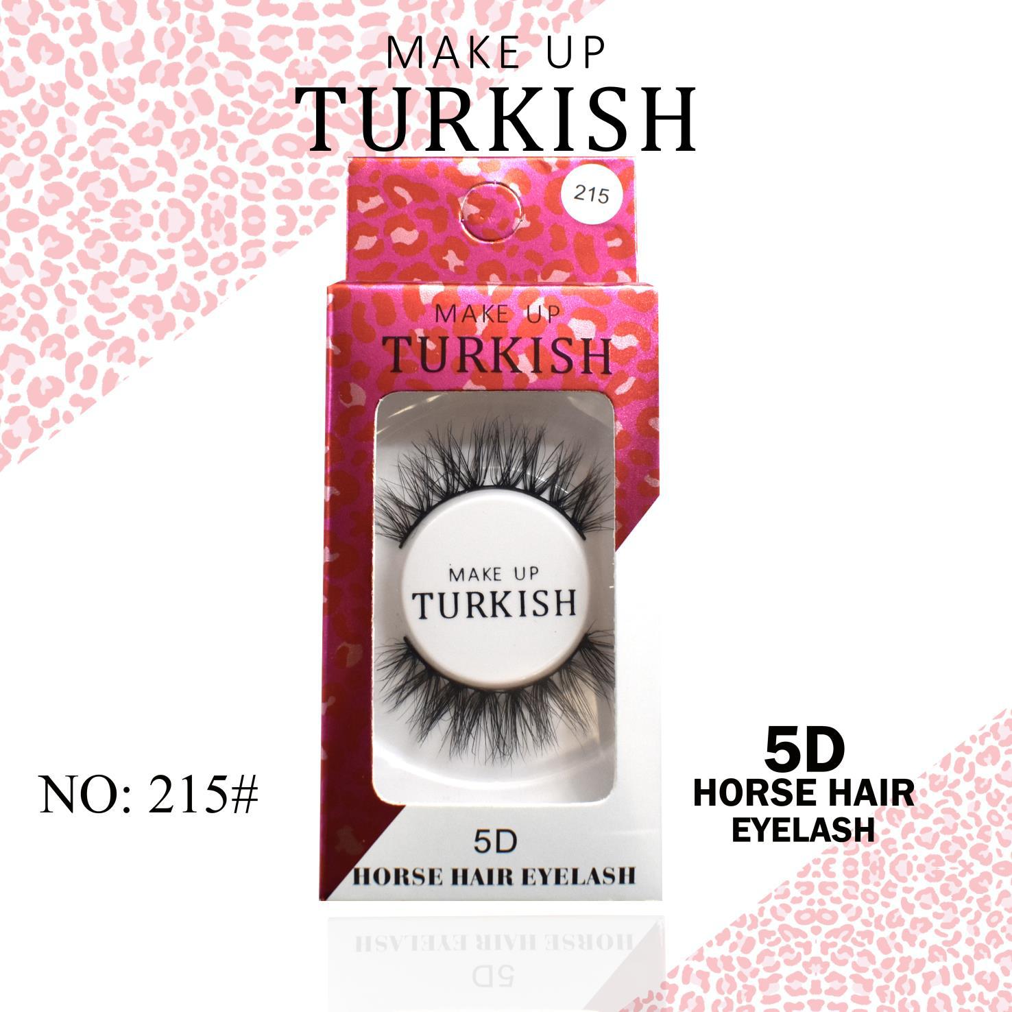 Makeup Turkish Horse Hair Eyelashes - 24 Styles