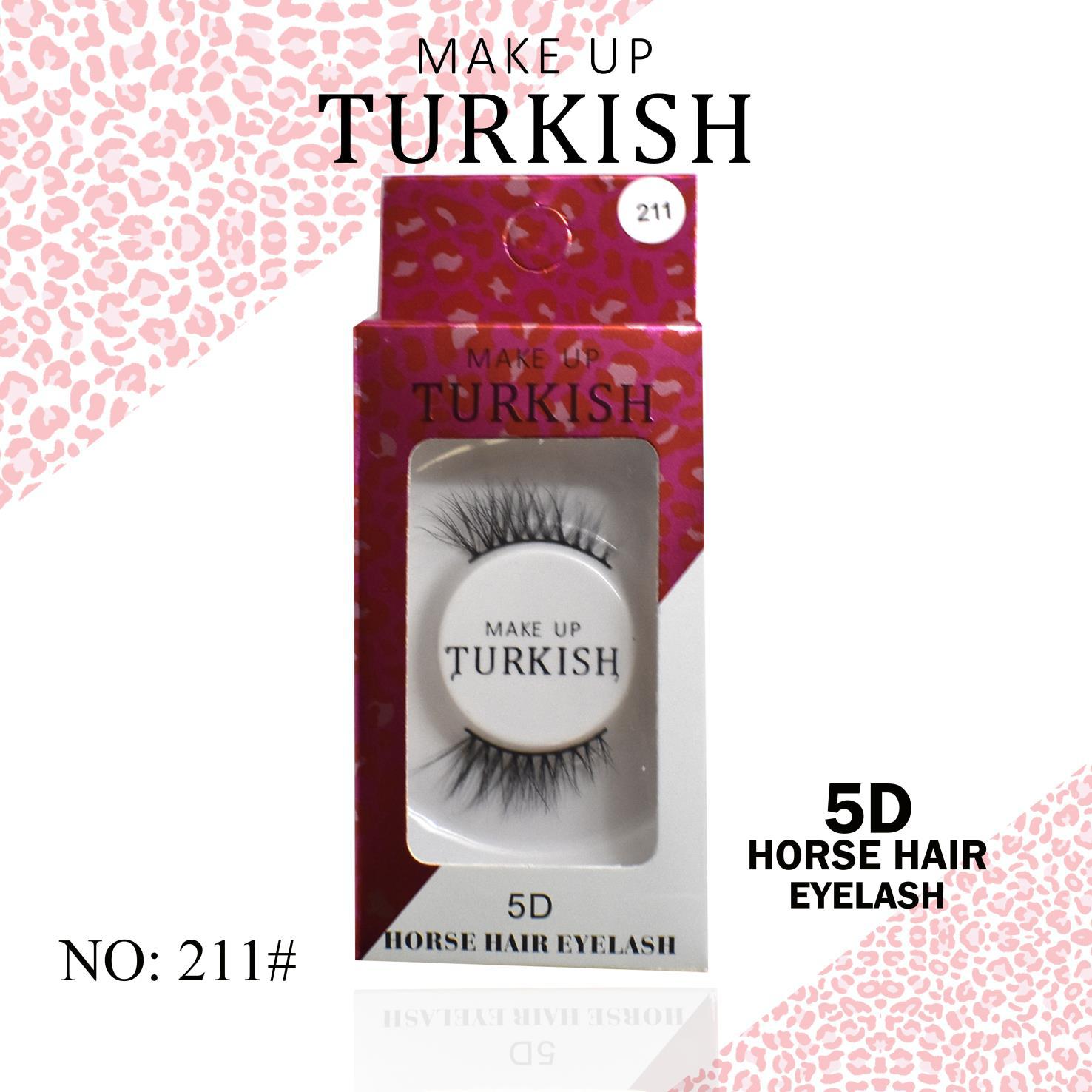Makeup Turkish Horse Hair Eyelashes - 24 Styles