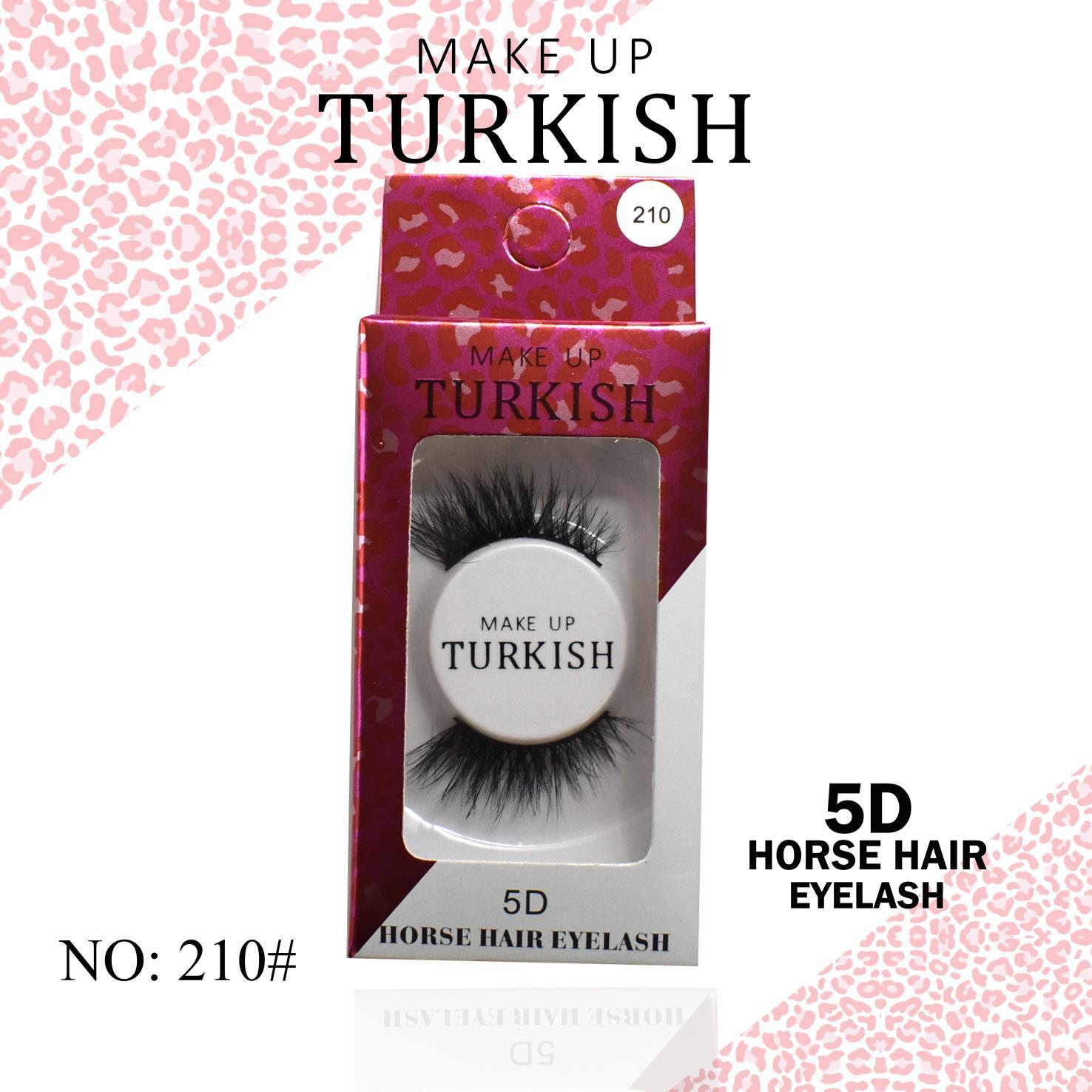 Makeup Turkish Horse Hair Eyelashes - 24 Styles