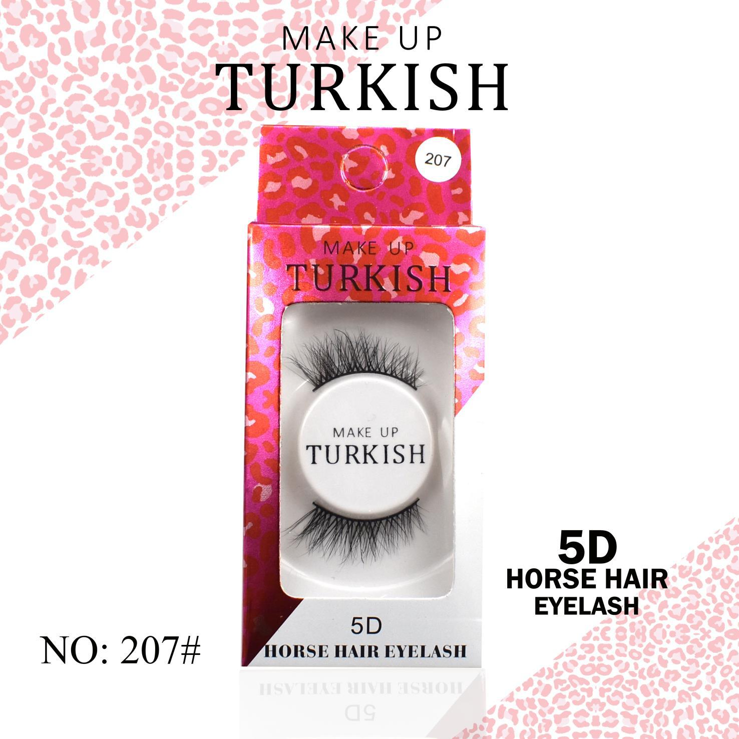 Makeup Turkish Horse Hair Eyelashes - 24 Styles
