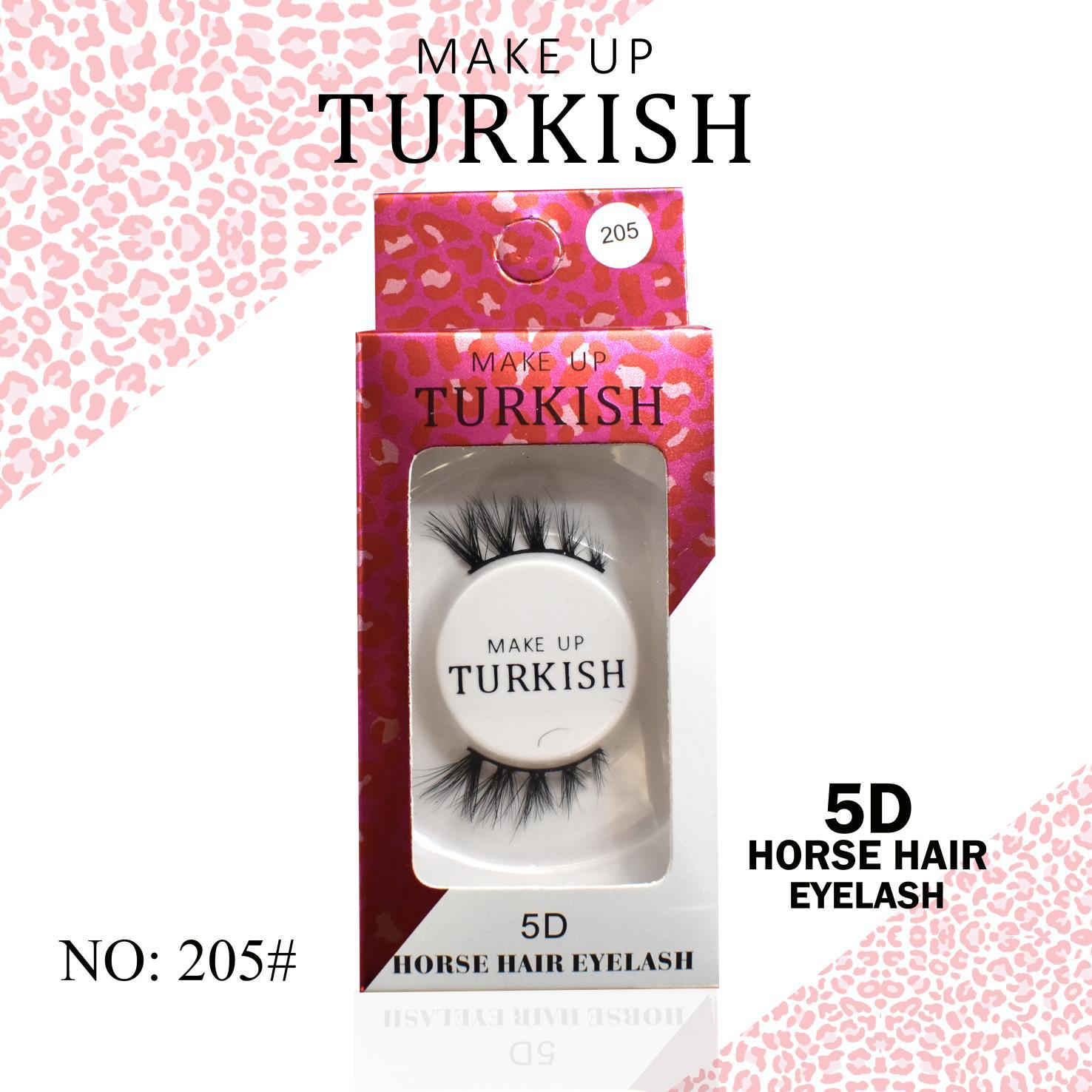 Makeup Turkish Horse Hair Eyelashes - 24 Styles