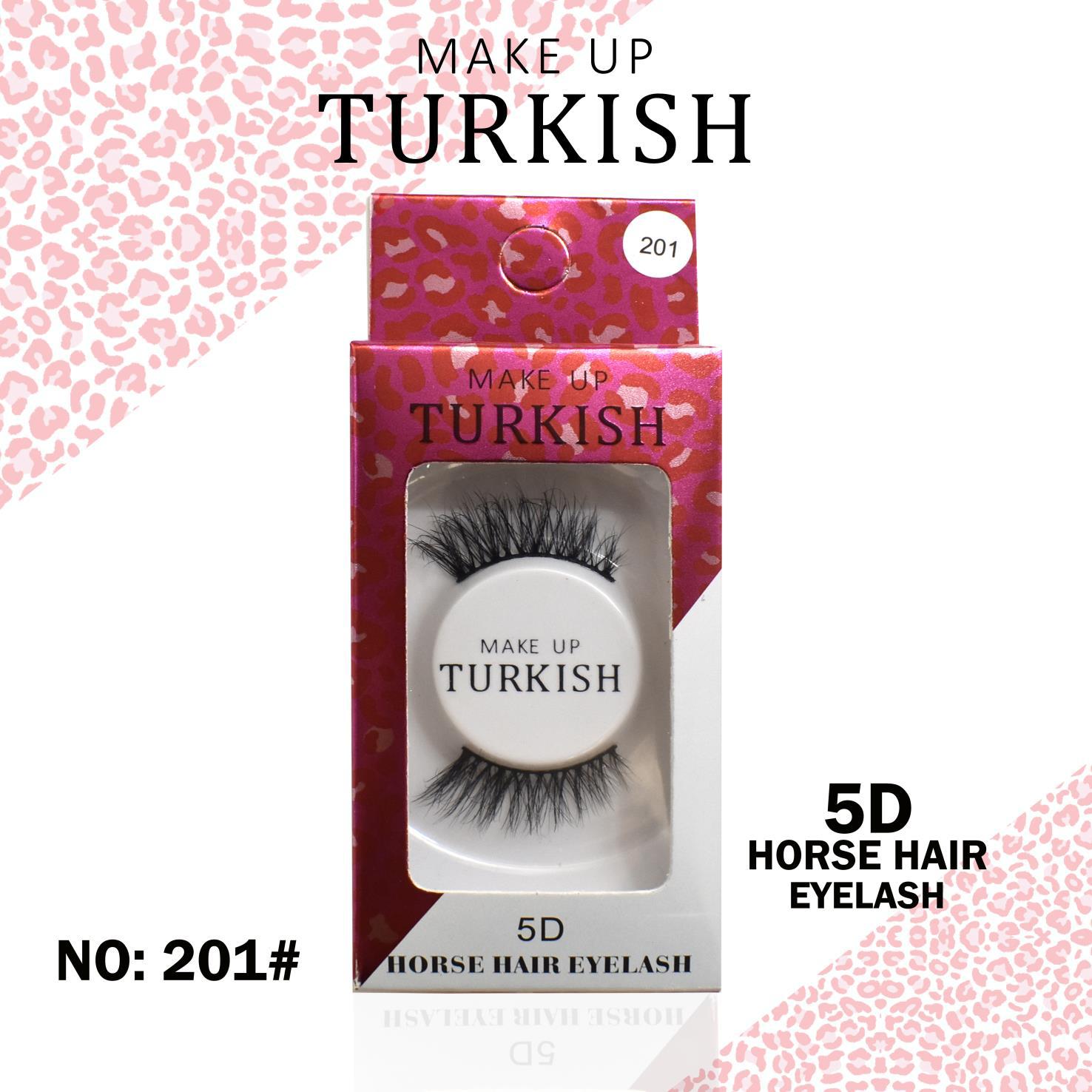 Makeup Turkish Horse Hair Eyelashes - 24 Styles