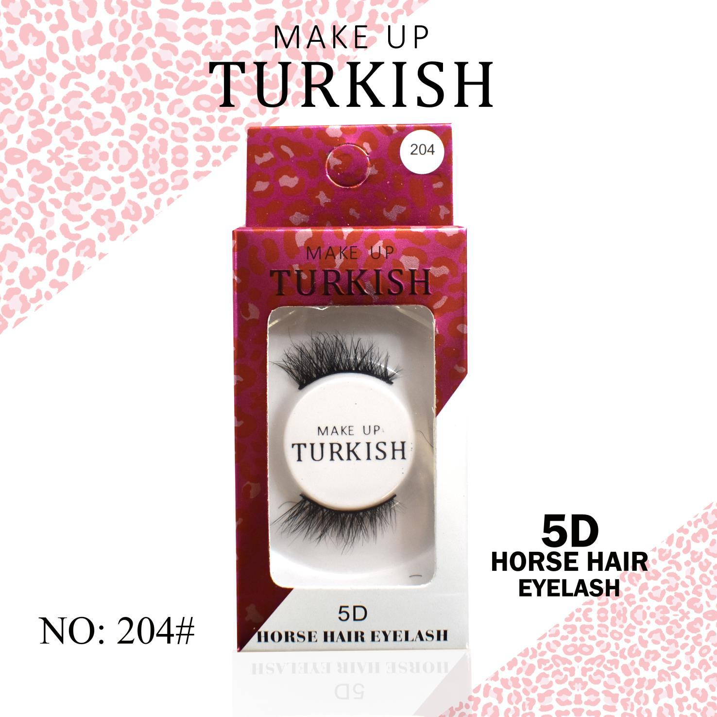 Makeup Turkish Horse Hair Eyelashes - 24 Styles