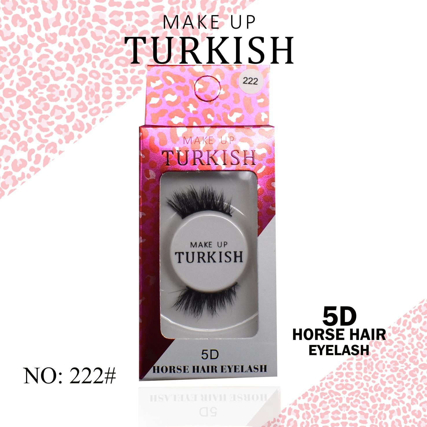 Makeup Turkish Horse Hair Eyelashes - 24 Styles