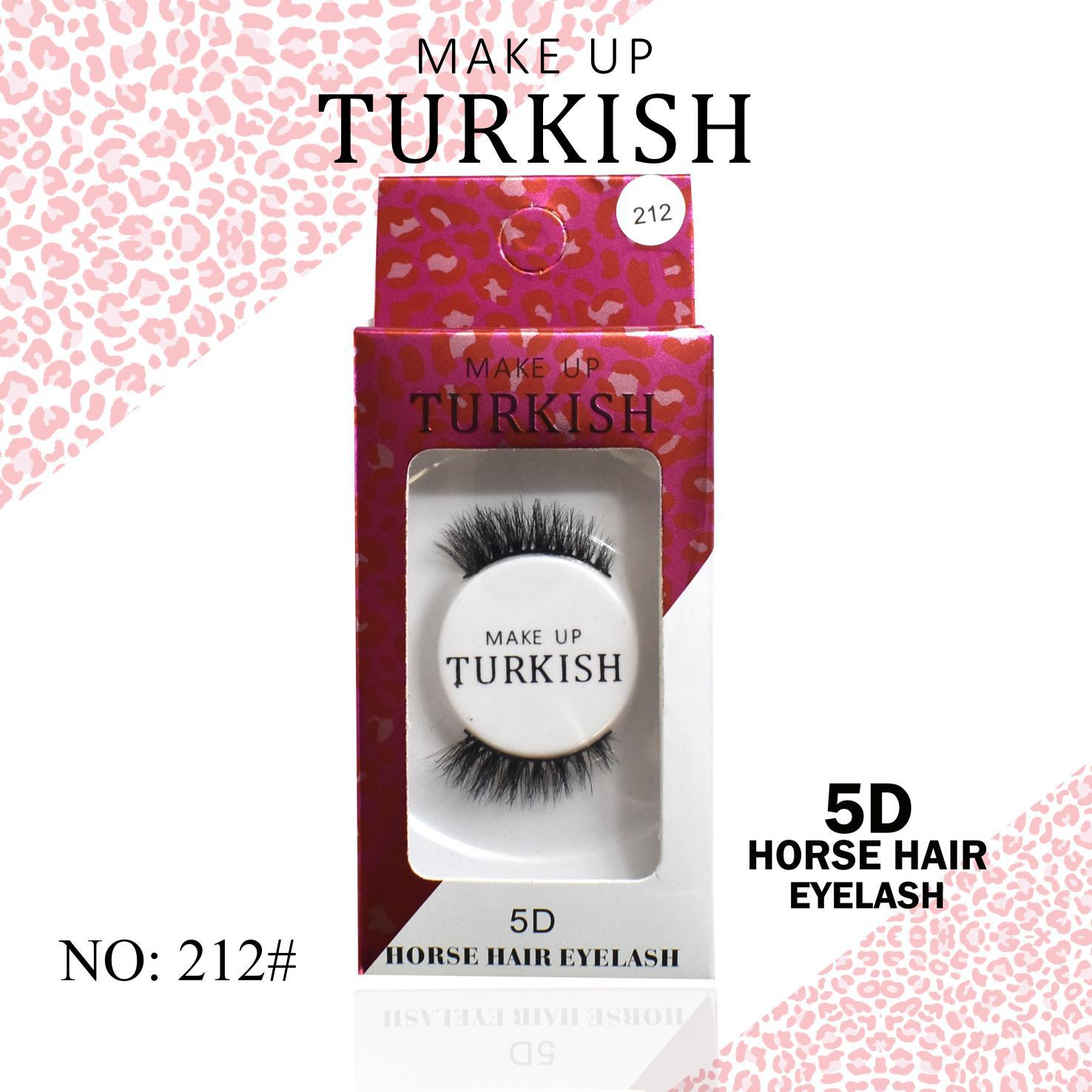 Makeup Turkish Horse Hair Eyelashes - 24 Styles
