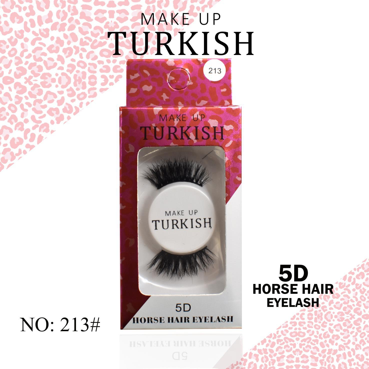 Makeup Turkish Horse Hair Eyelashes - 24 Styles