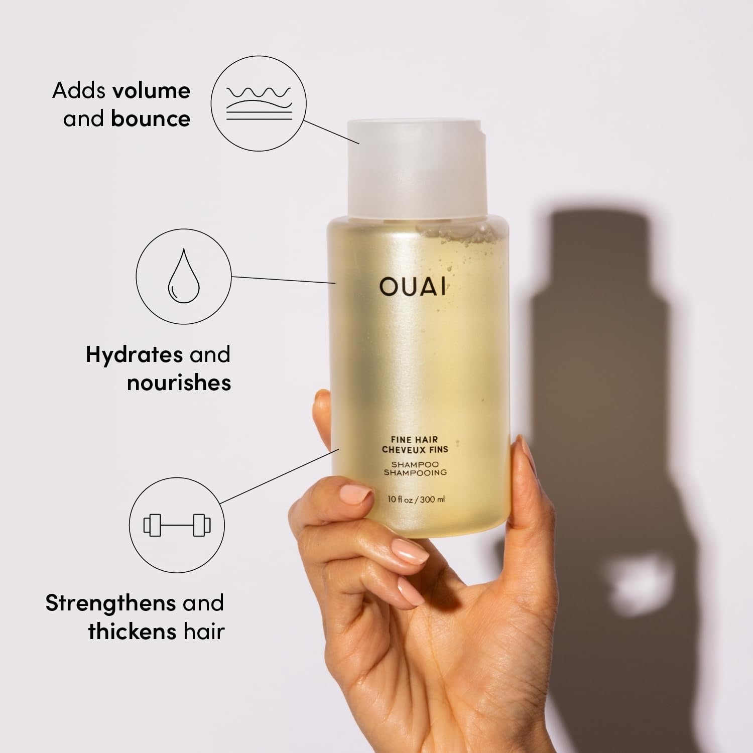 Ouai Fine Hair Cheveux Fins Shampoo - 300 ml