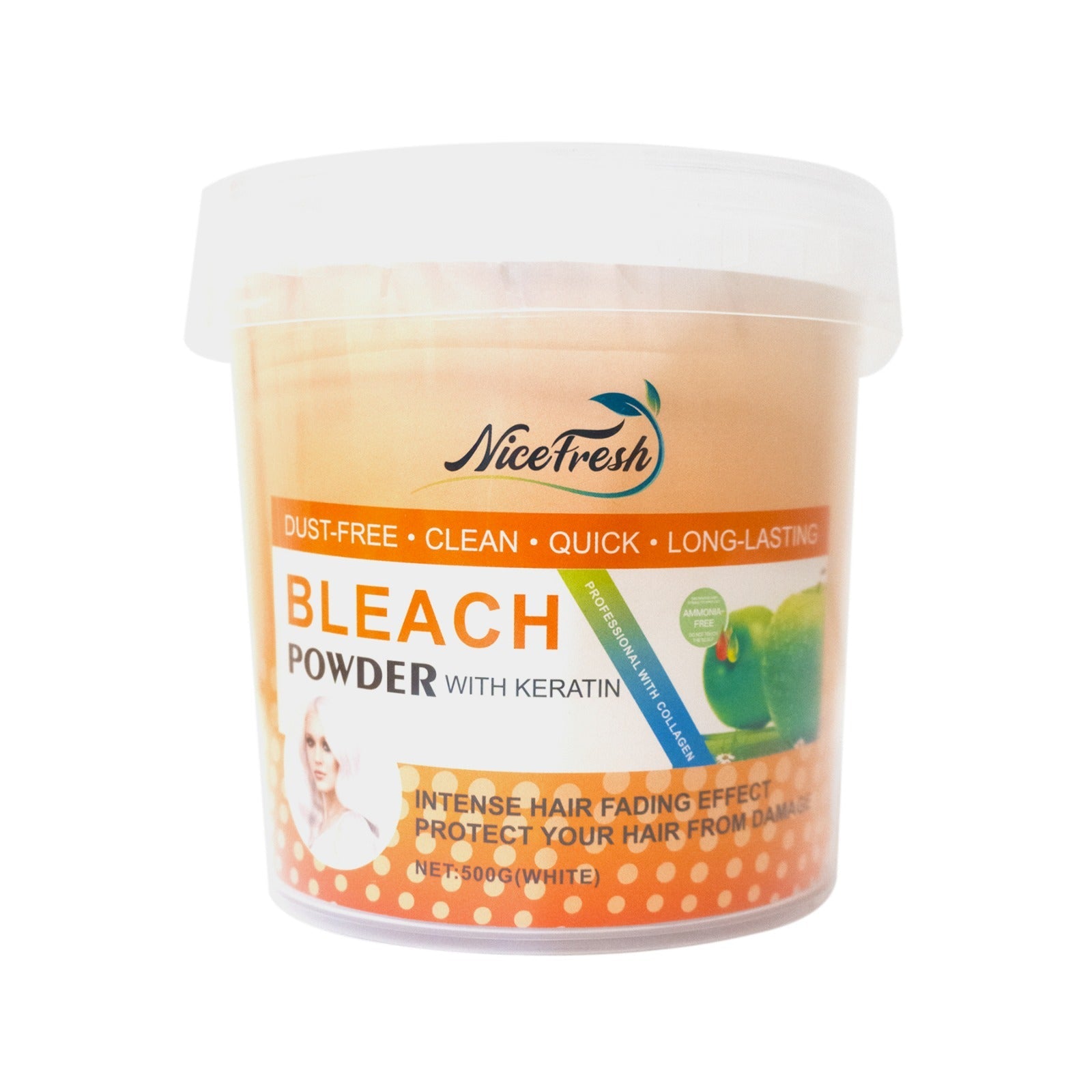 Nice Fresh Bleach Powder With Keratin - 500g
