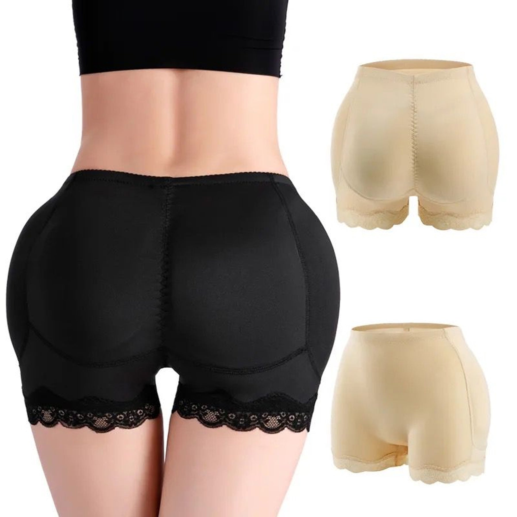 Women's Hip Lifter Shapewear Pads Panties