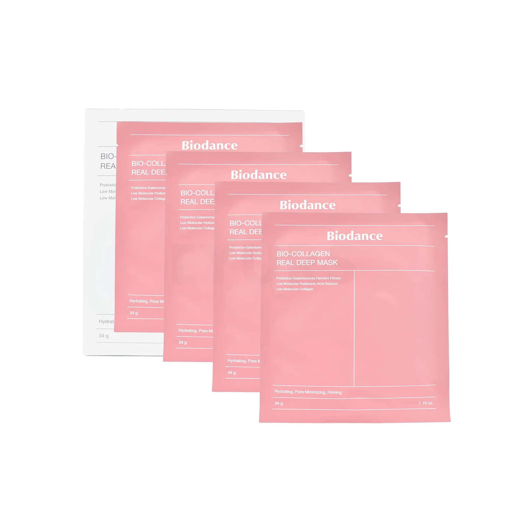 Bundle Offer Biodance Bio-collagen Real Deep Sheet Mask - 4 sheets