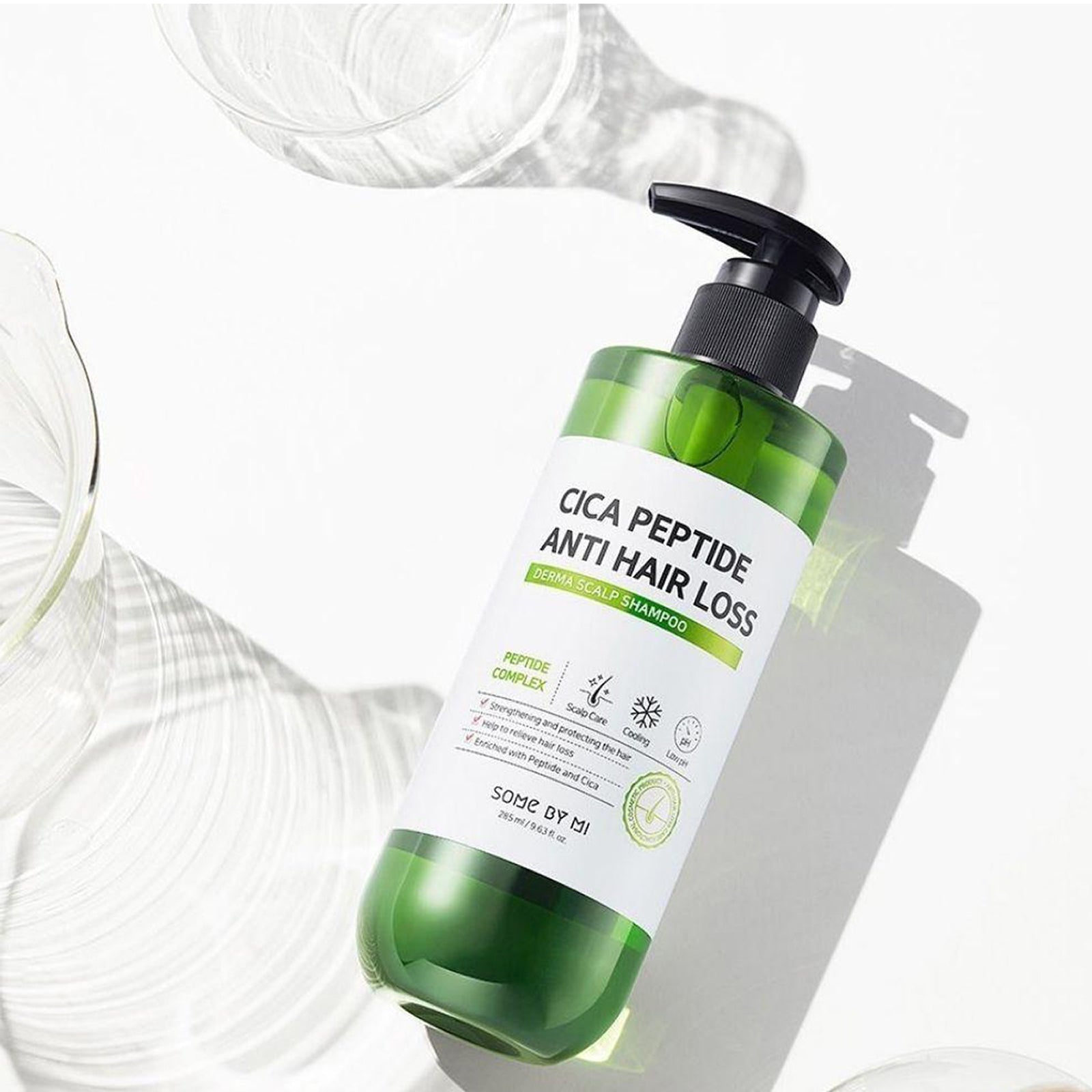 Some By Mi Cica Peptide Anti Hair Loss Derma Scalp Shampoo - Qasr Jamal