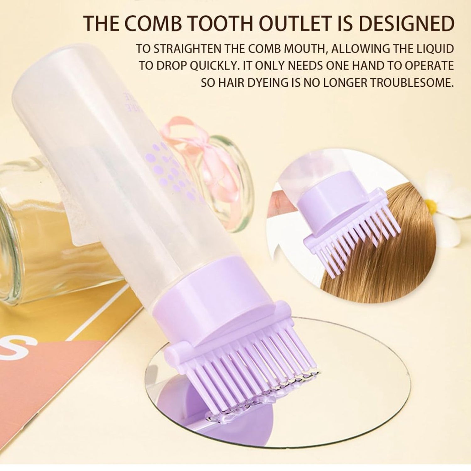 Root Comb Applicator Bottle